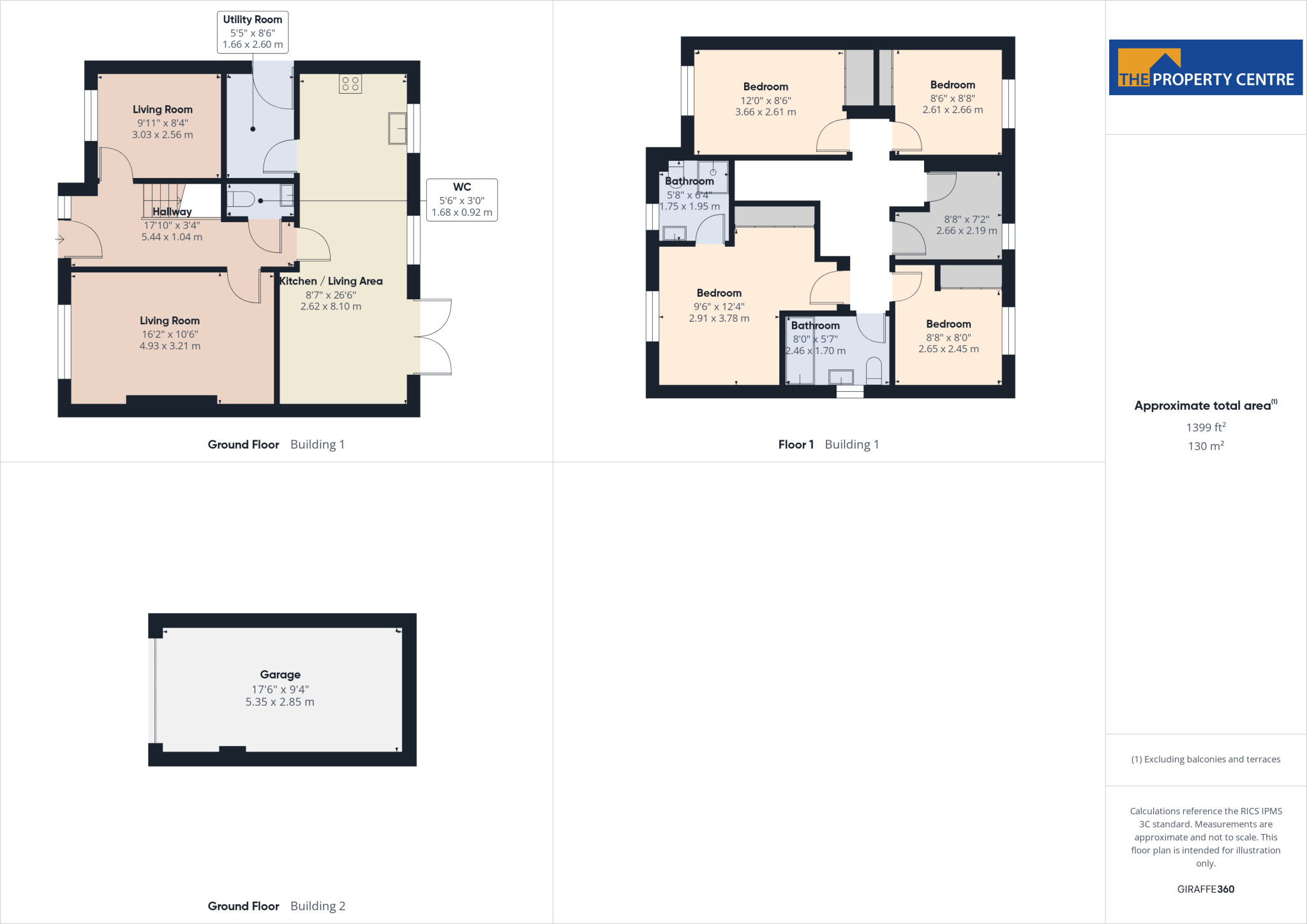 Marjorie Fields, Pershore, Worcestershire, WR10 floorplan