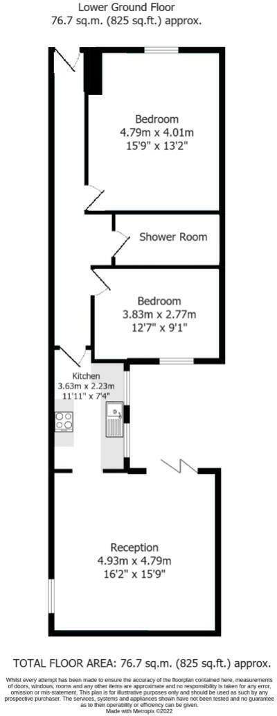 Charlotte Street, Brighton floorplan