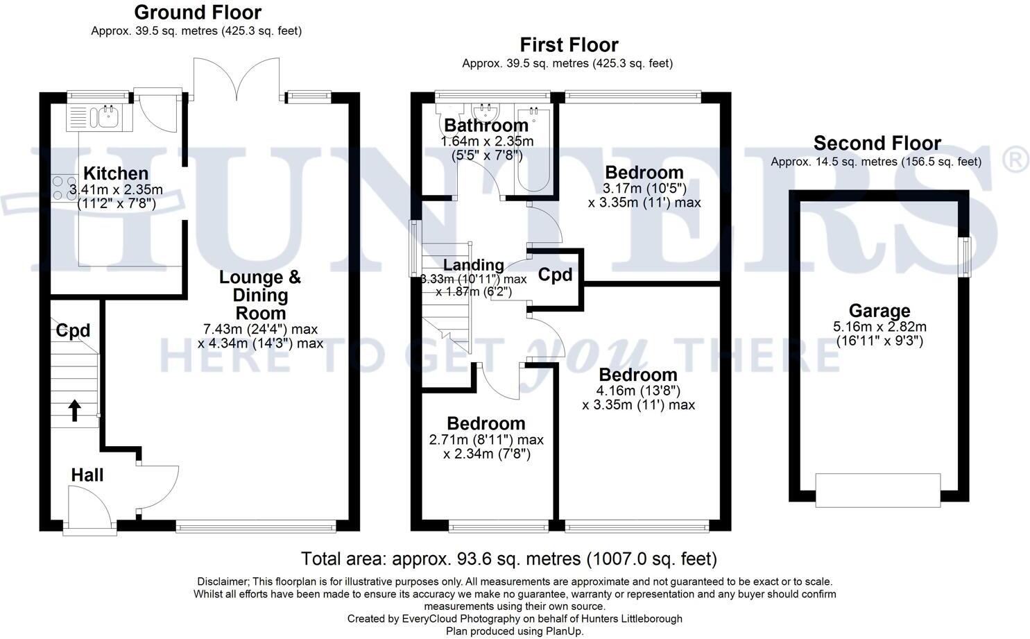 Beaumont Close, Littleborough, OL15 8NR floorplan