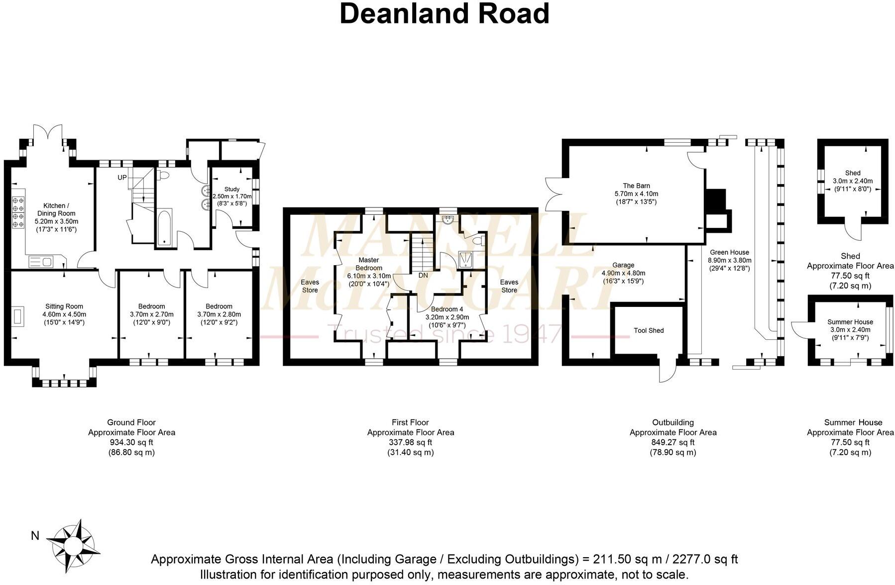Deanland Road, Balcombe, RH17 floorplan