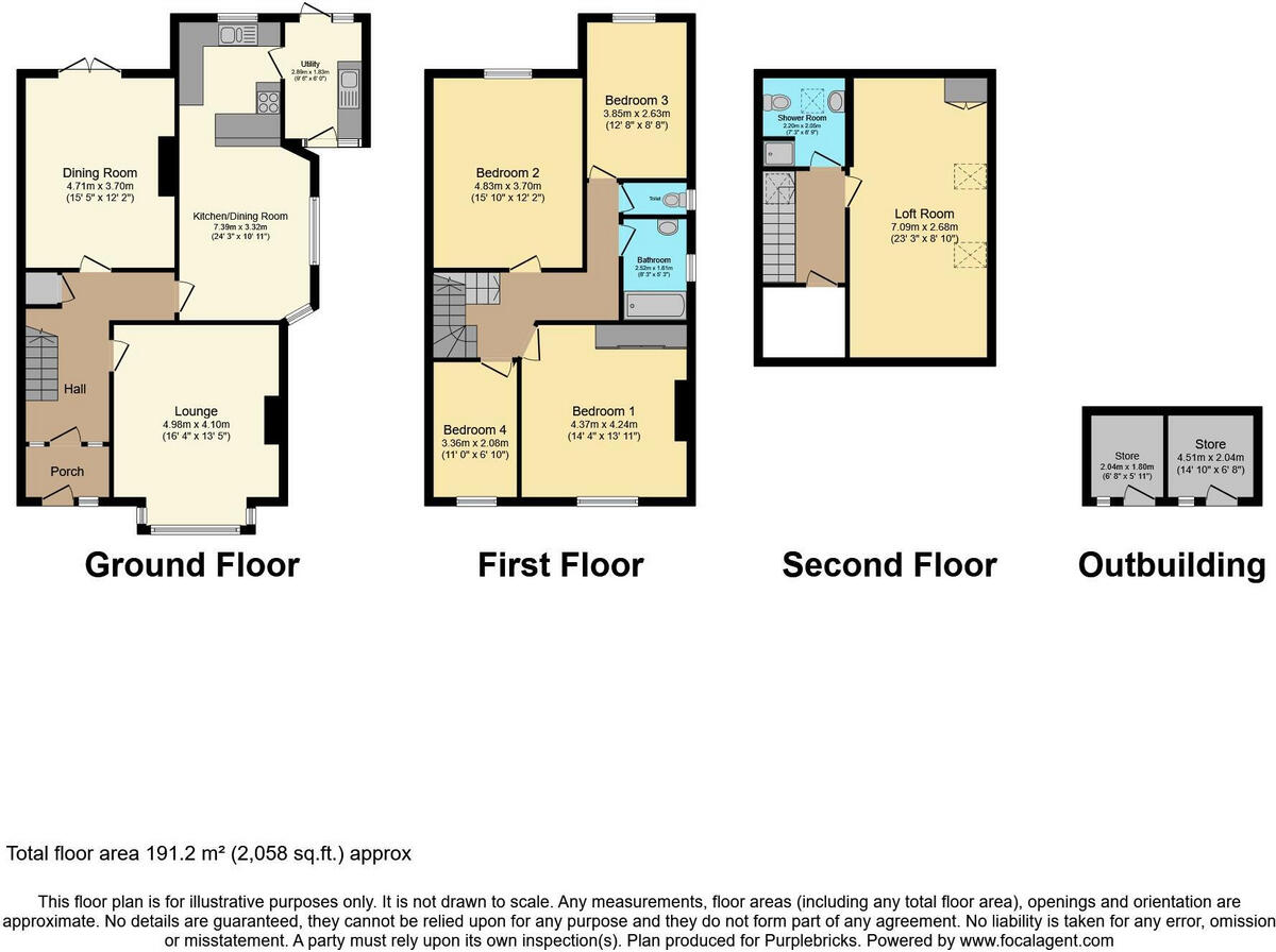 Worsley Road, Lytham St. Annes, FY8 floorplan