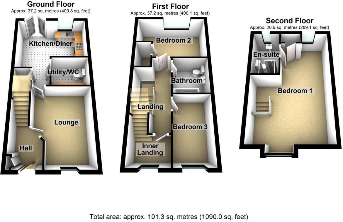 Regalia Road, Market Harborough  floorplan