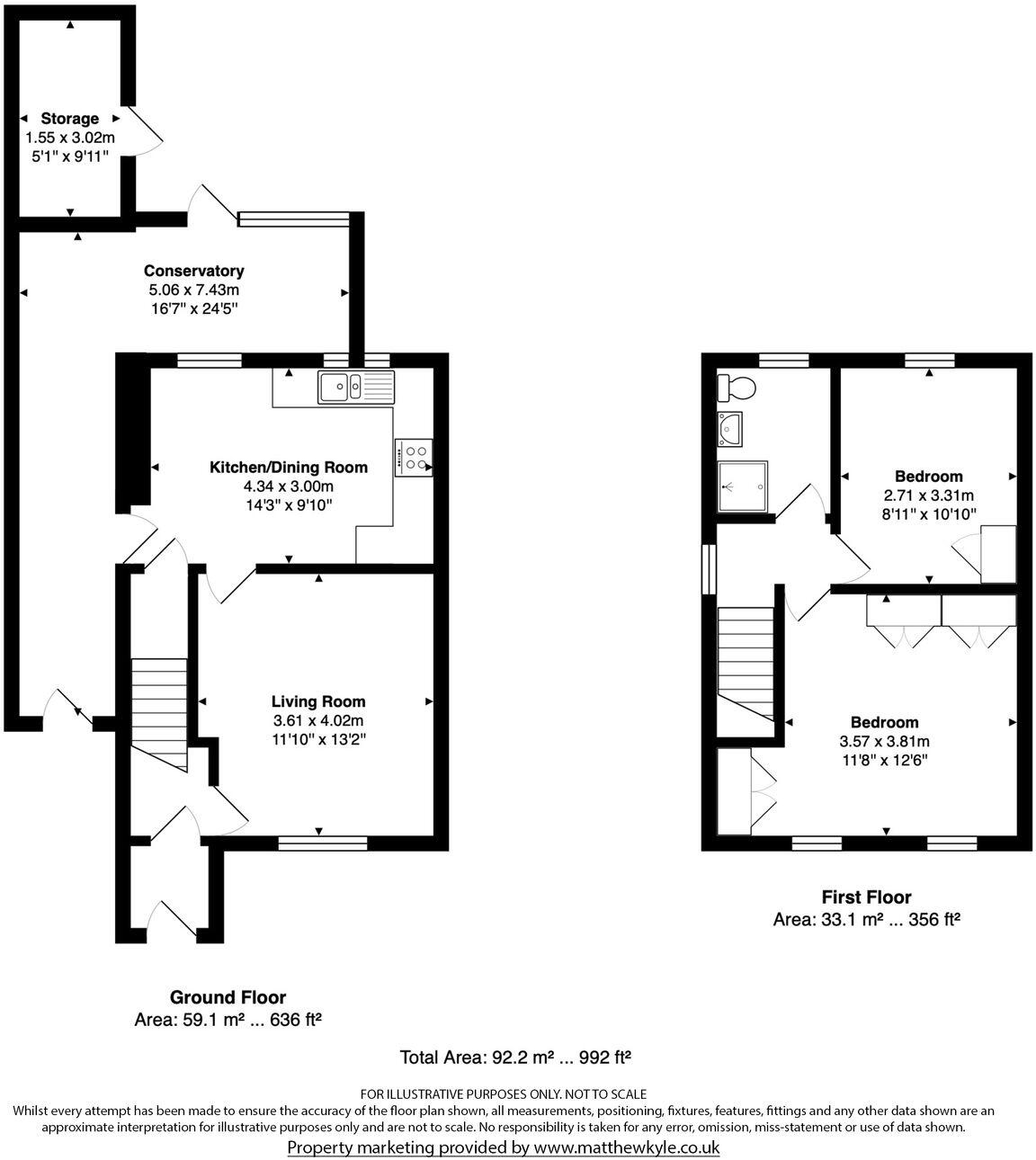 Cozens Road, Ware, SG12 floorplan