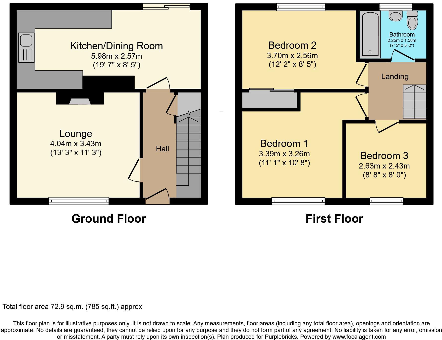 Bath Road, Newcastle, ST5 floorplan