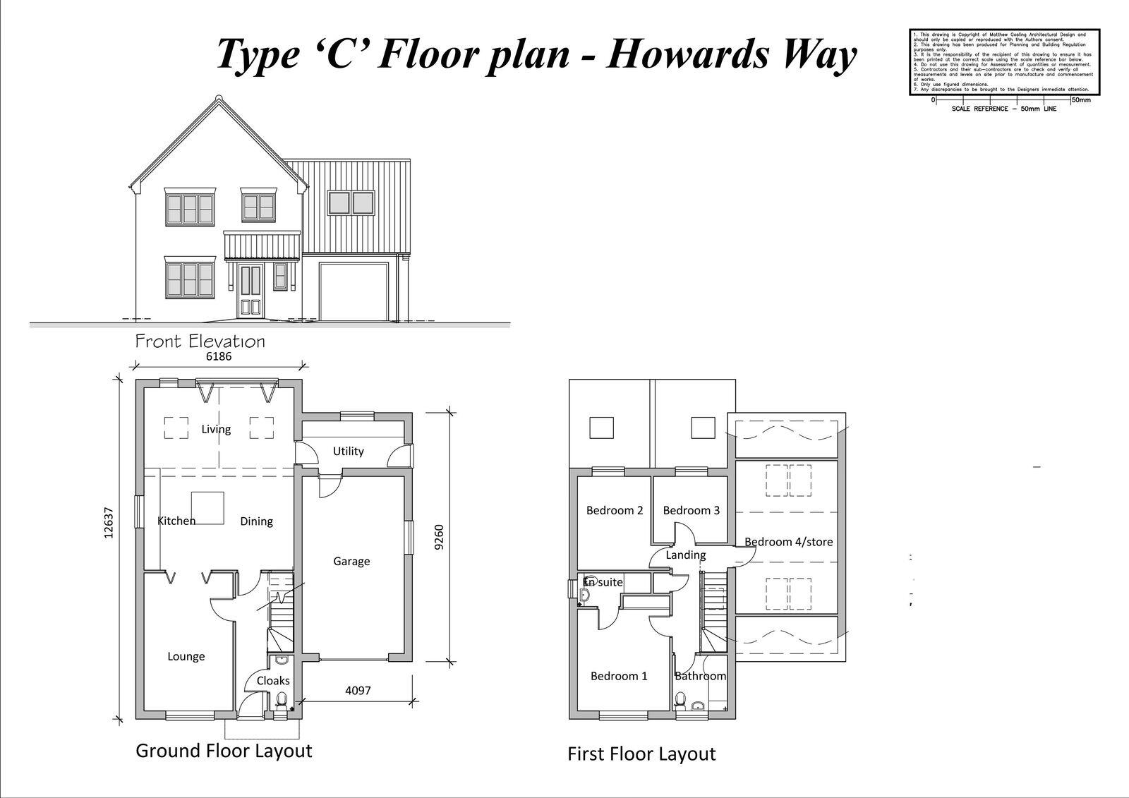 Howards Way, Gayton floorplan