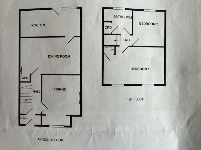 Caradog Place, Deiniolen, Caernarfon floorplan