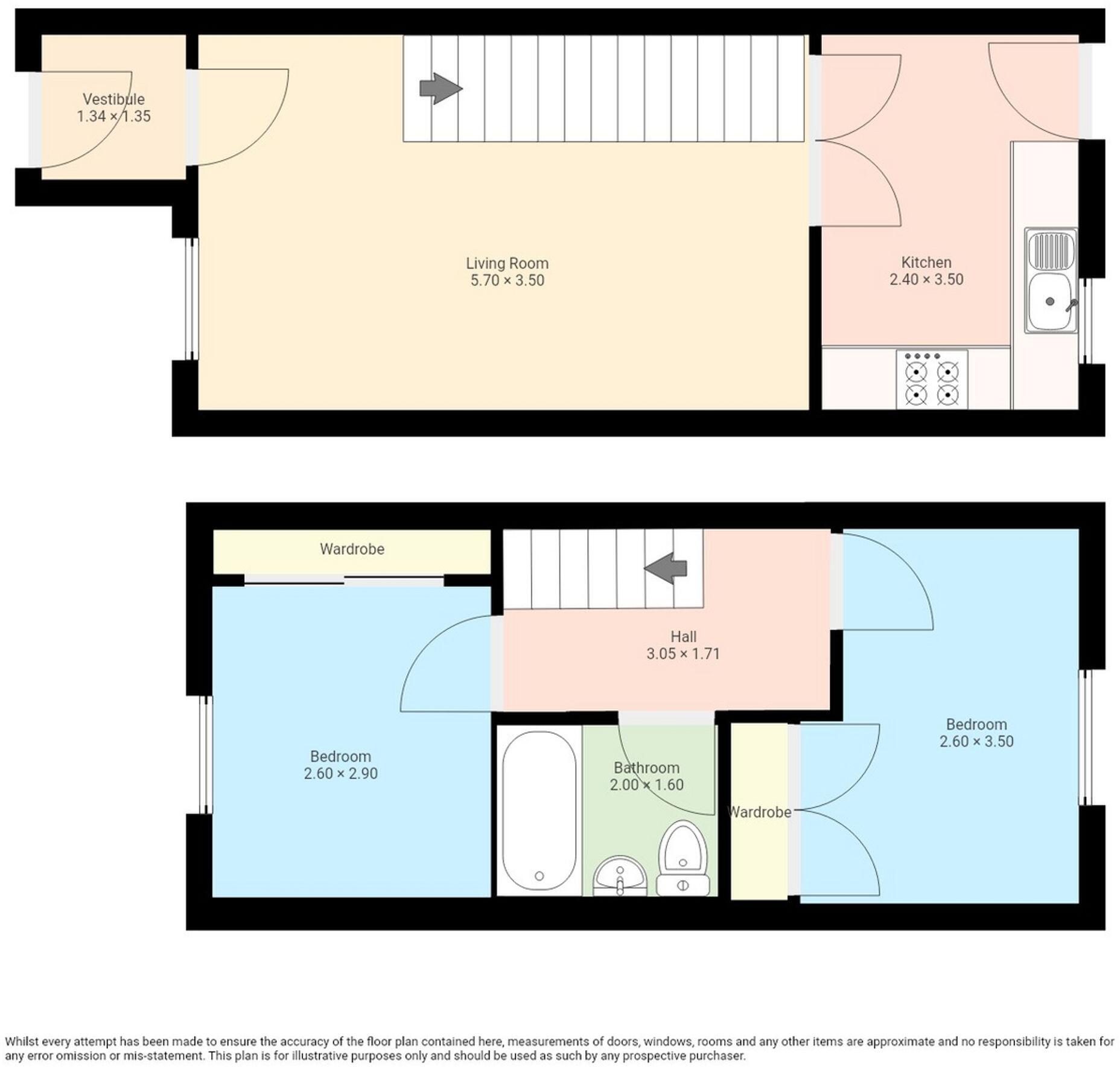 Hillside Road, Glasgow, G43 floorplan