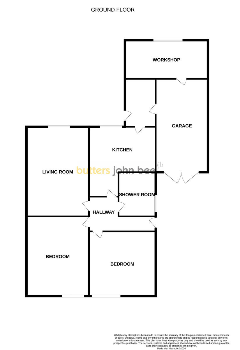 Willows Road, Telford floorplan