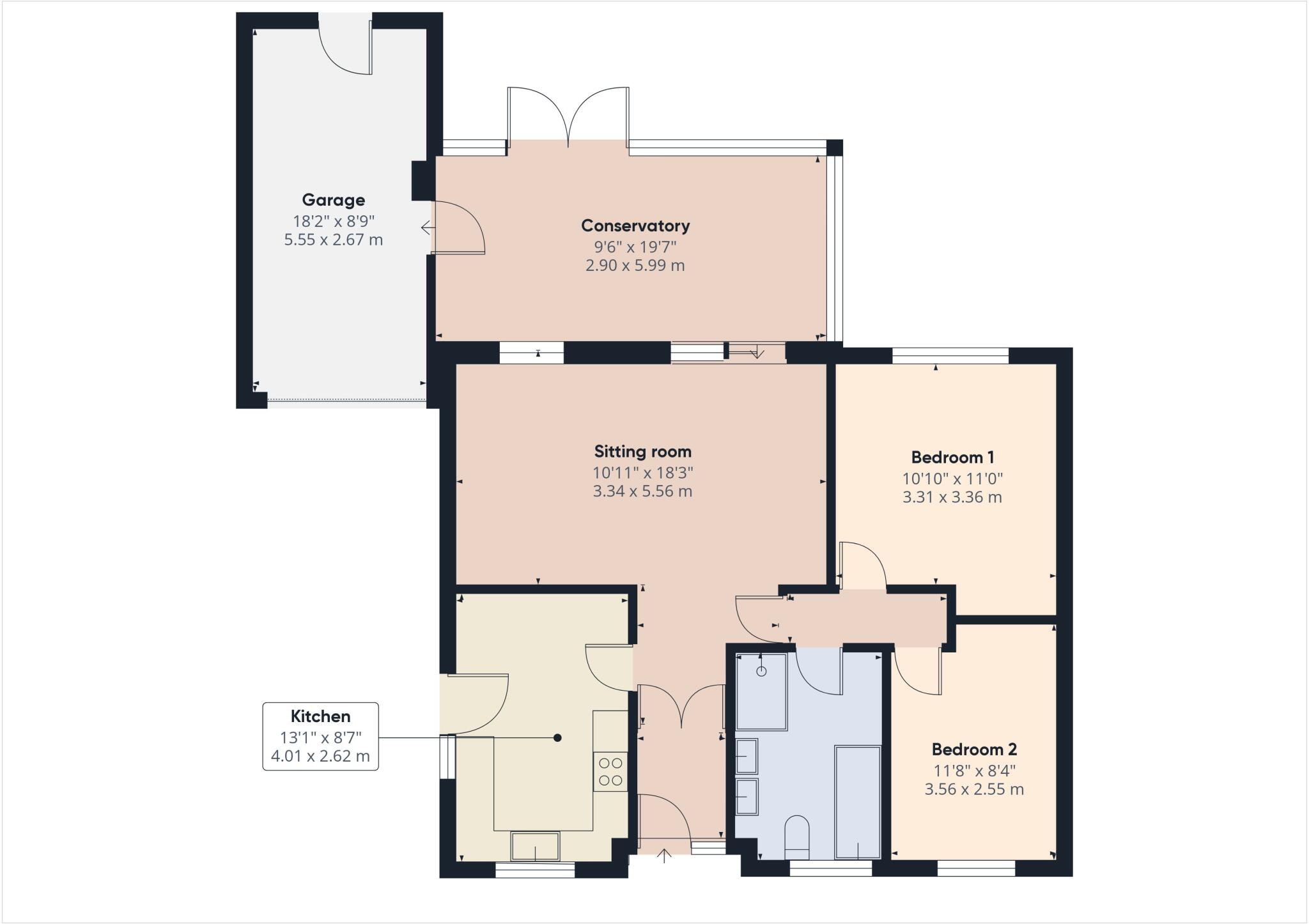 7, Nymet Avenue floorplan