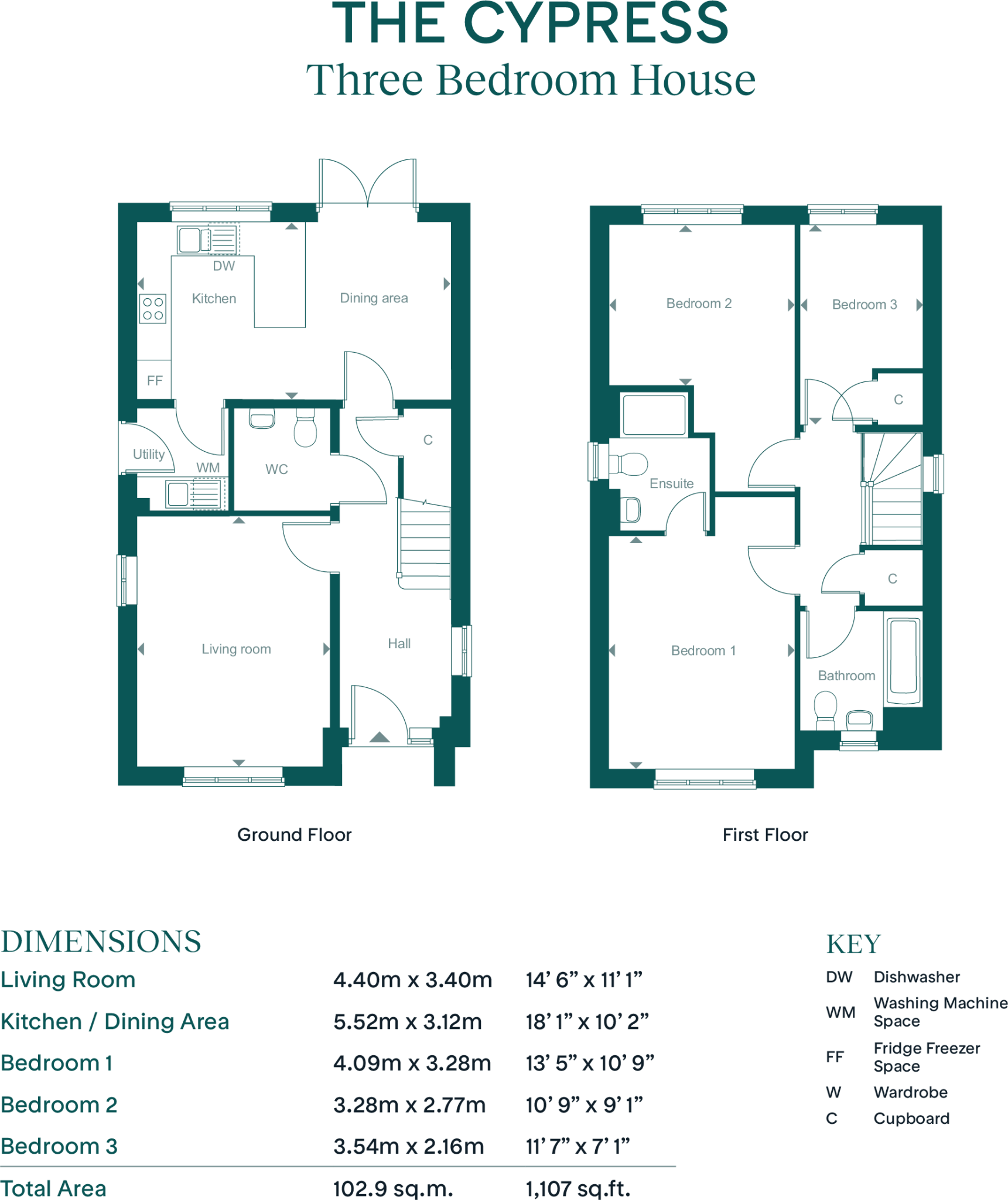 Leaf Living at Wendelburie Rise, Wellingborough, NN8, Wellinborough, Northampton floorplan
