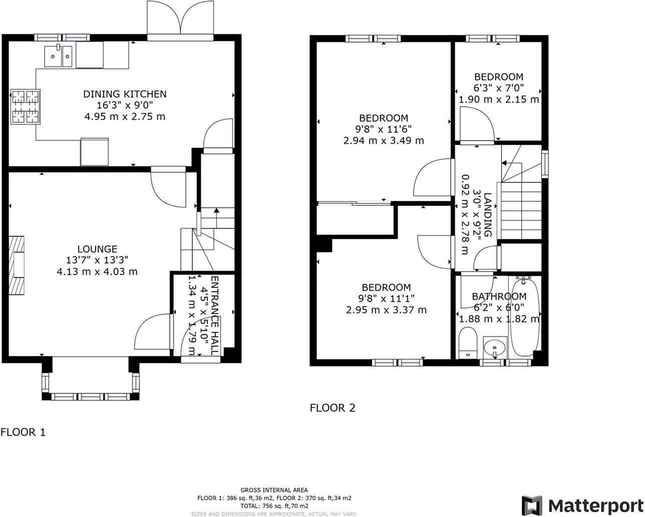 Frampton Gardens, Heatherton Village, Derby floorplan