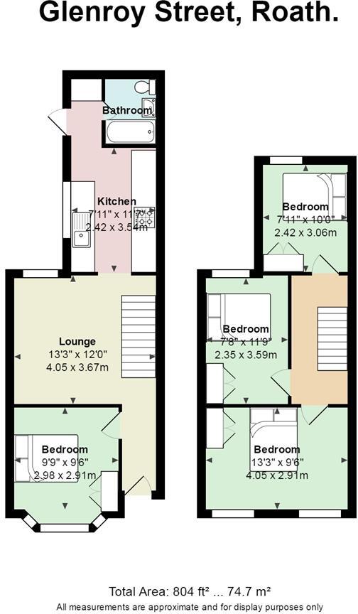 Glenroy Street, Roath floorplan
