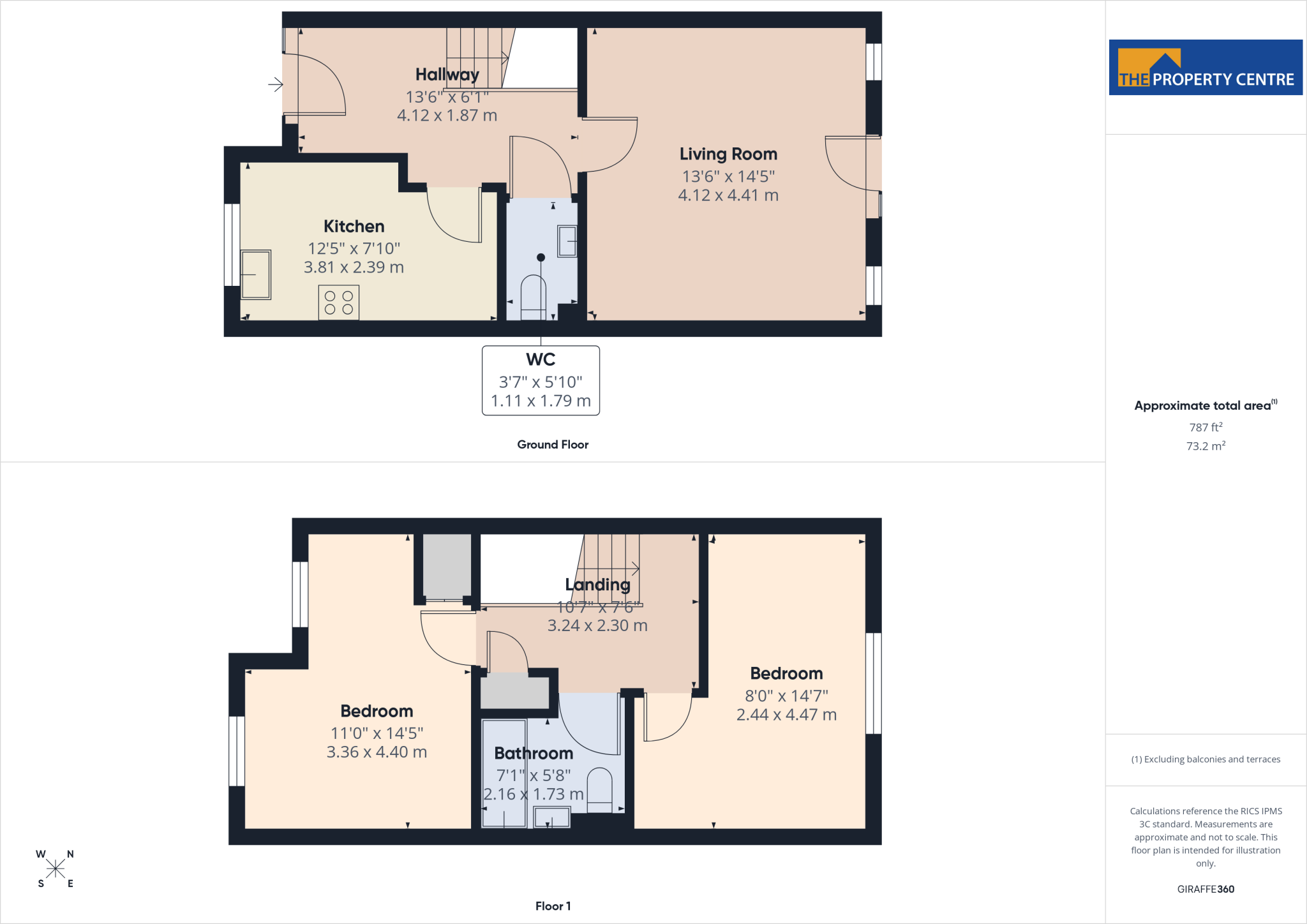 Langdale Close, Worcester, Worcestershire, WR4 floorplan