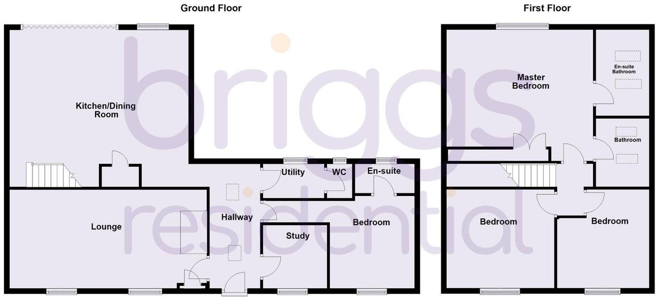 Horsegate, Deeping St James, Market Deeping, PE6 floorplan