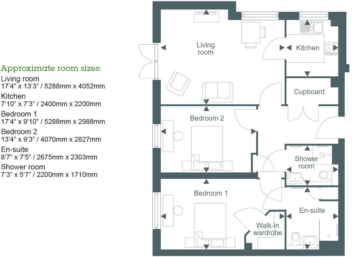 126 Westhall Road, Warlingham, Surrey, CR6 9HF floorplan