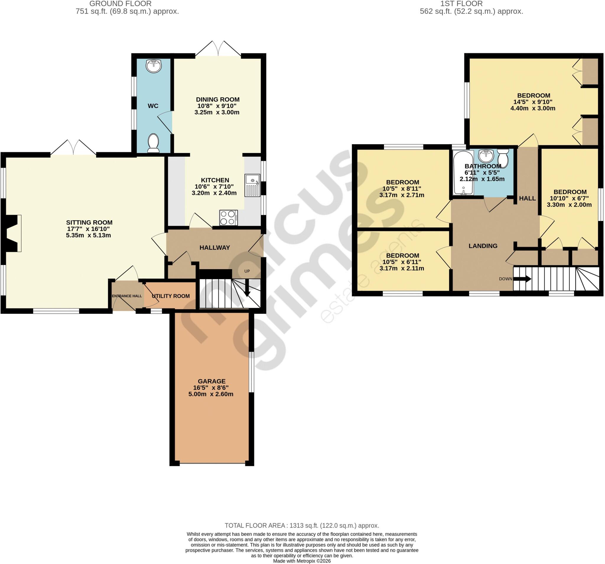Park Close, Hurstpierpoint floorplan