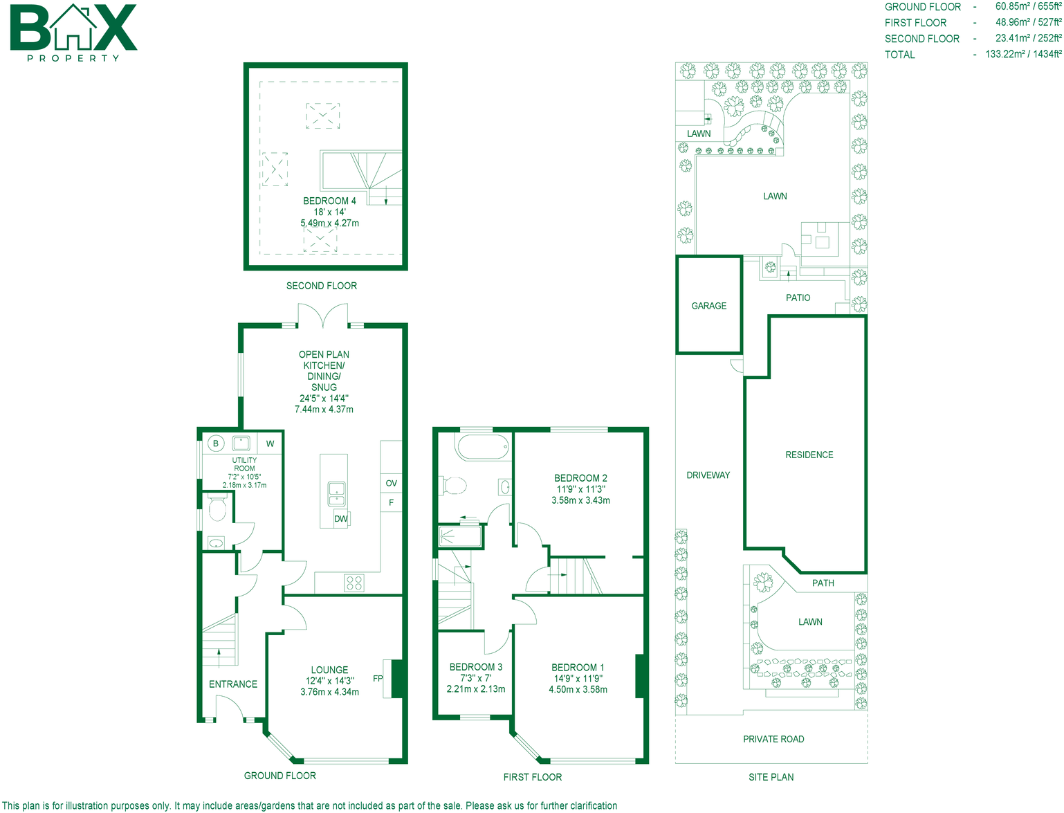Park Road, Guiseley, Leeds, LS20 8EN floorplan
