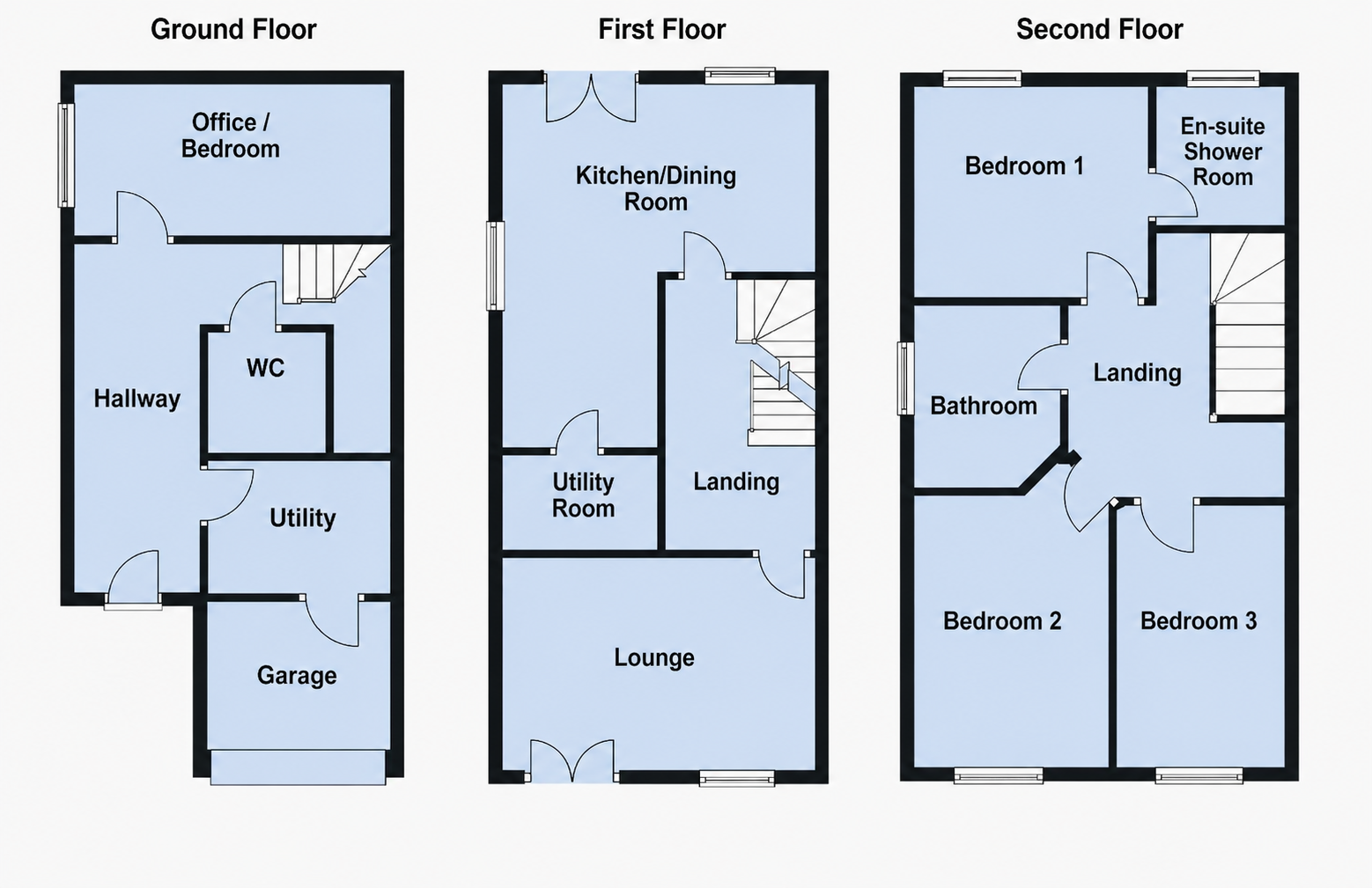 Brooke View, Delph, Saddleworth floorplan