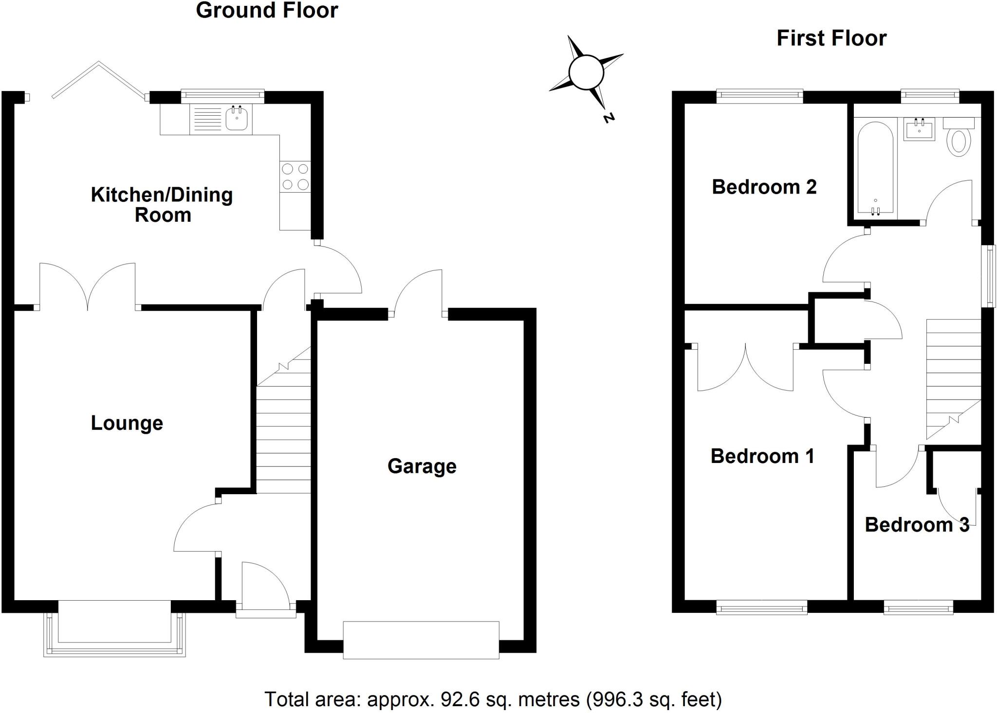 Wheatlands, Stevenage, Hertfordshire, SG2 floorplan