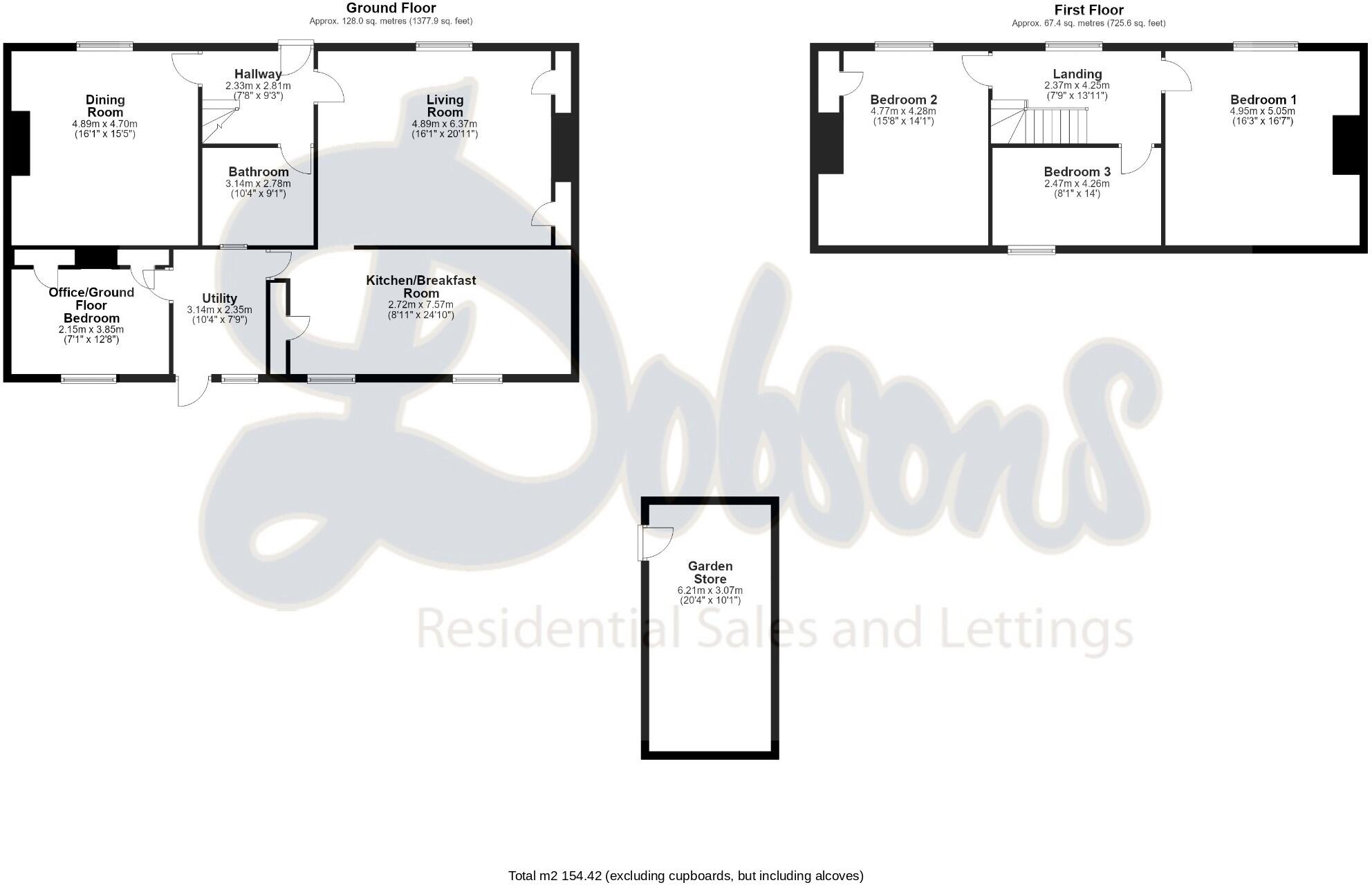 High Callerton, Ponteland, NE20 floorplan
