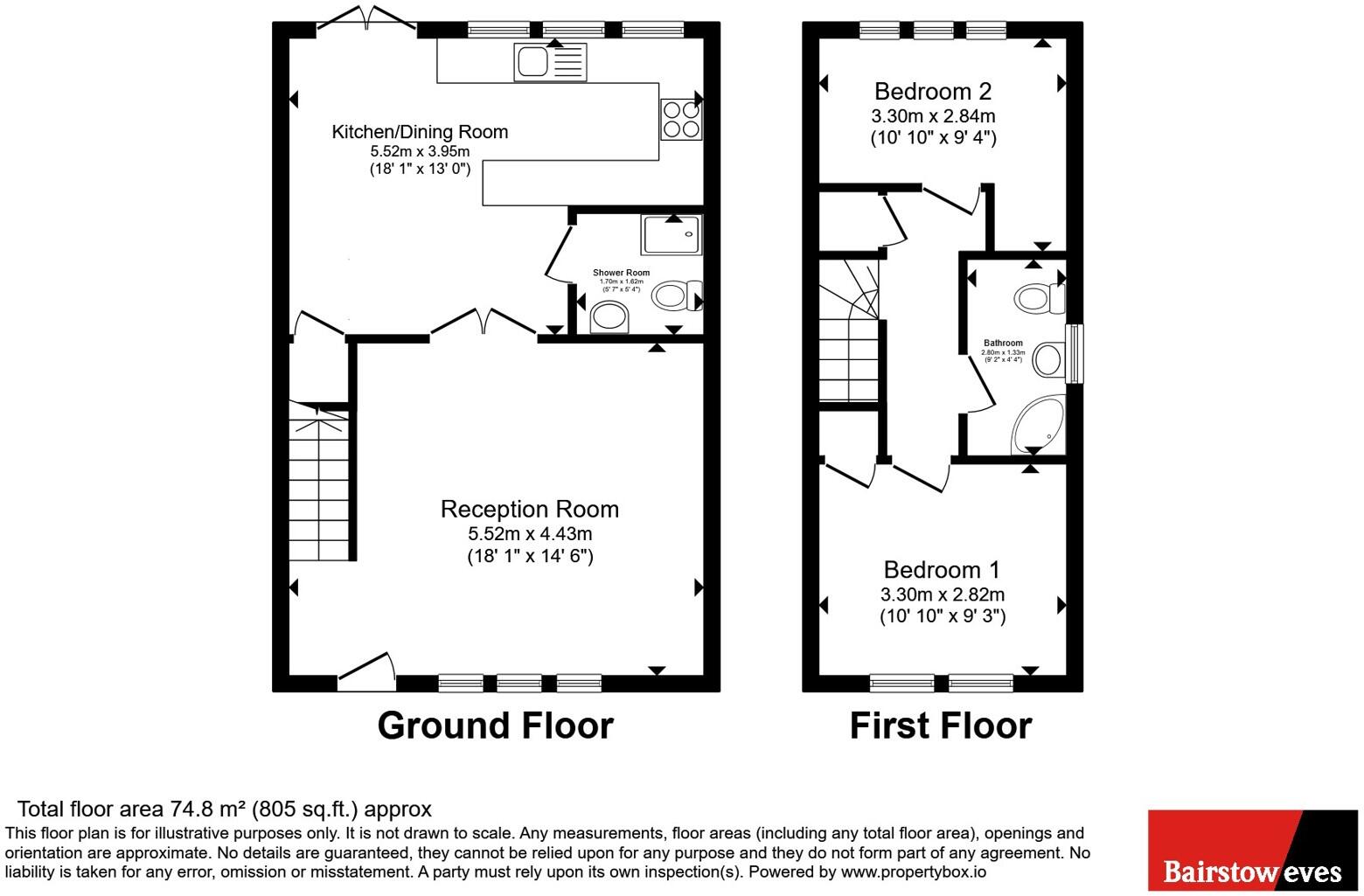 Queensland Avenue, London, N18 floorplan