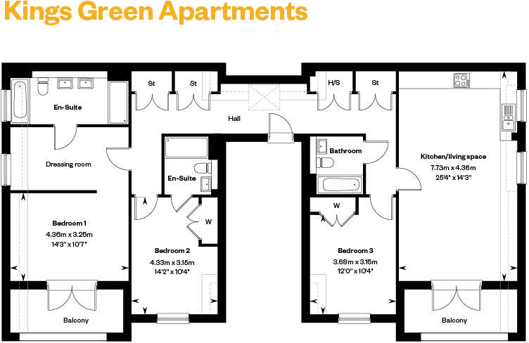 Hempstead Road,
Kings Langley,
WD4 8HT floorplan