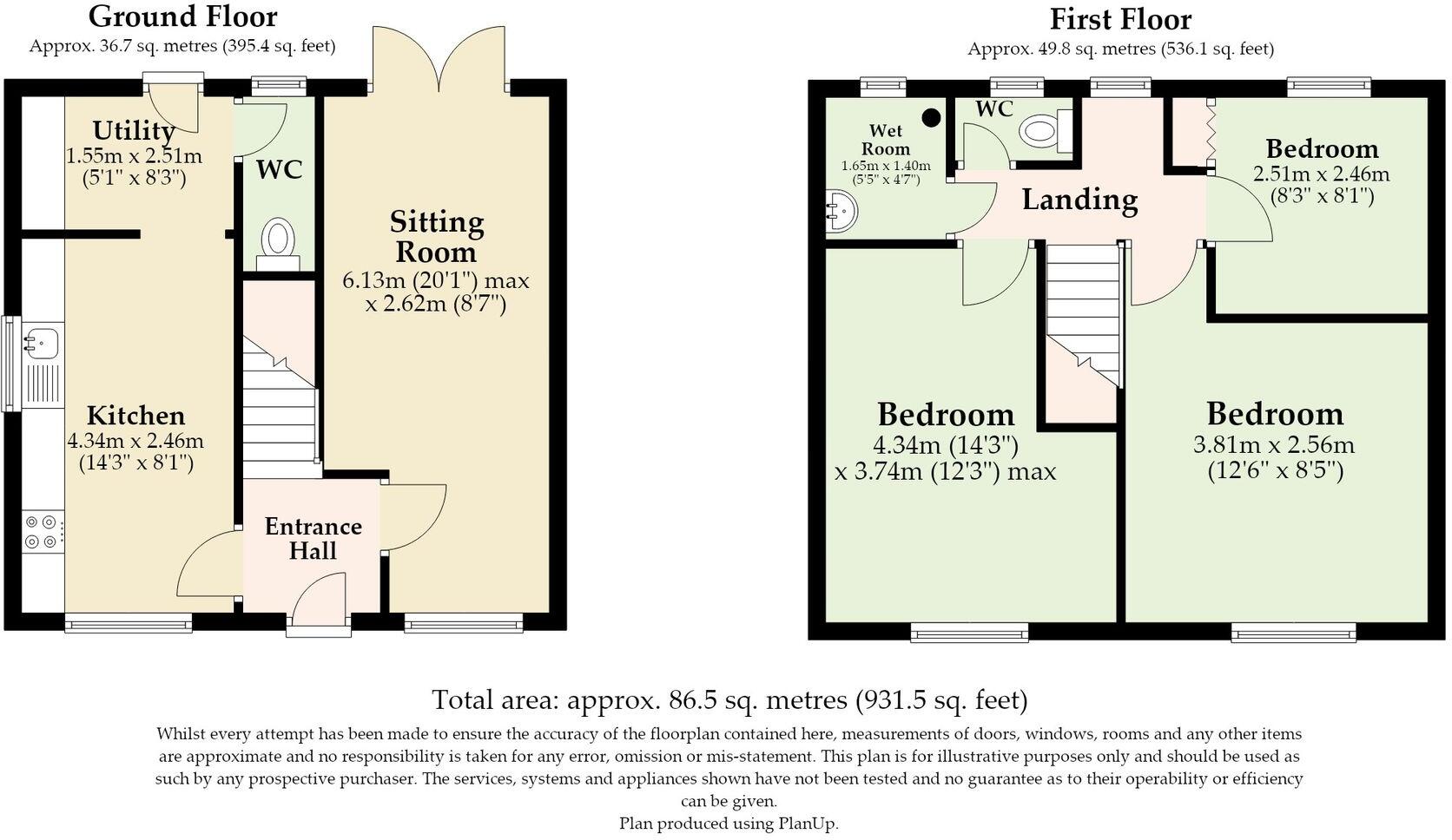Fountains Road, Norwich floorplan