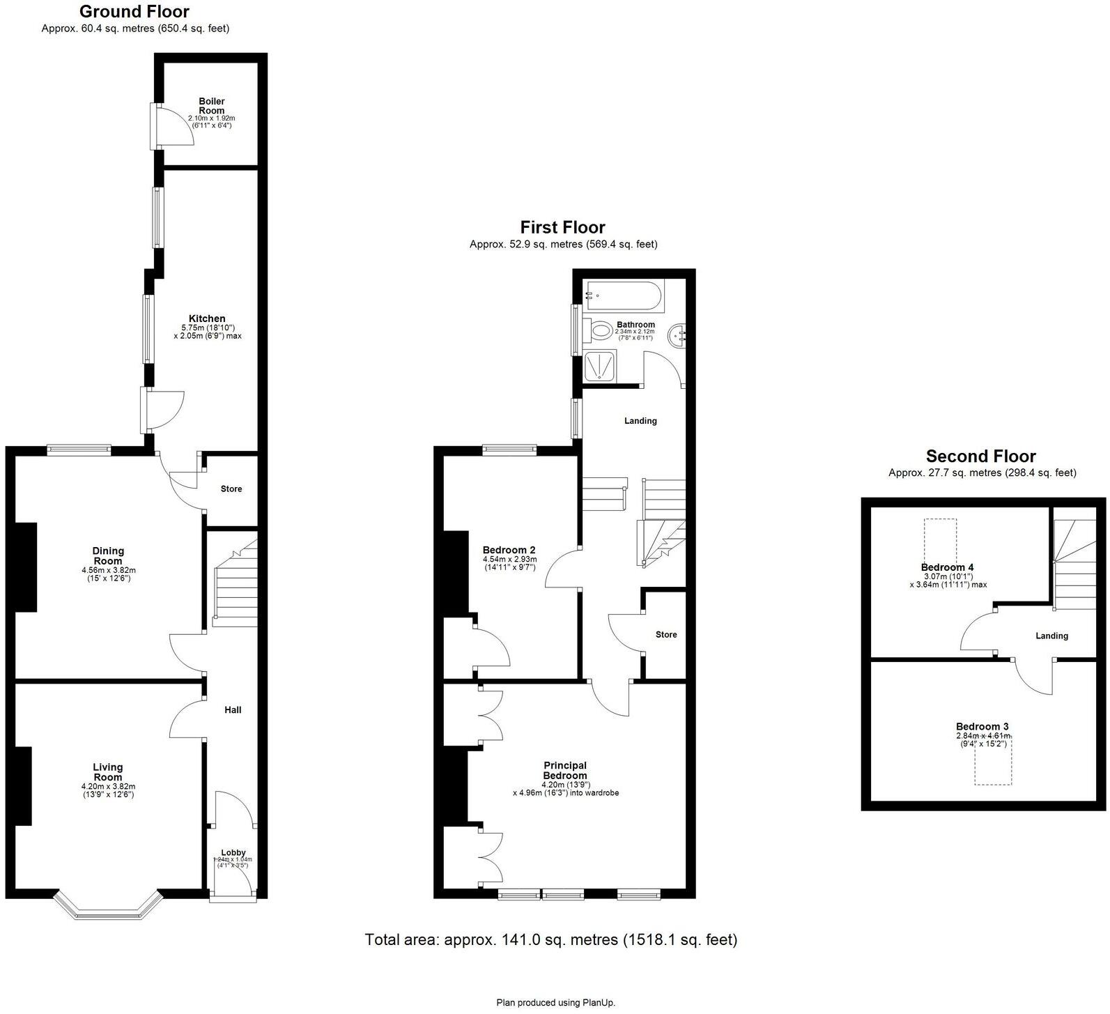 First Avenue, Heaton, NE6 floorplan