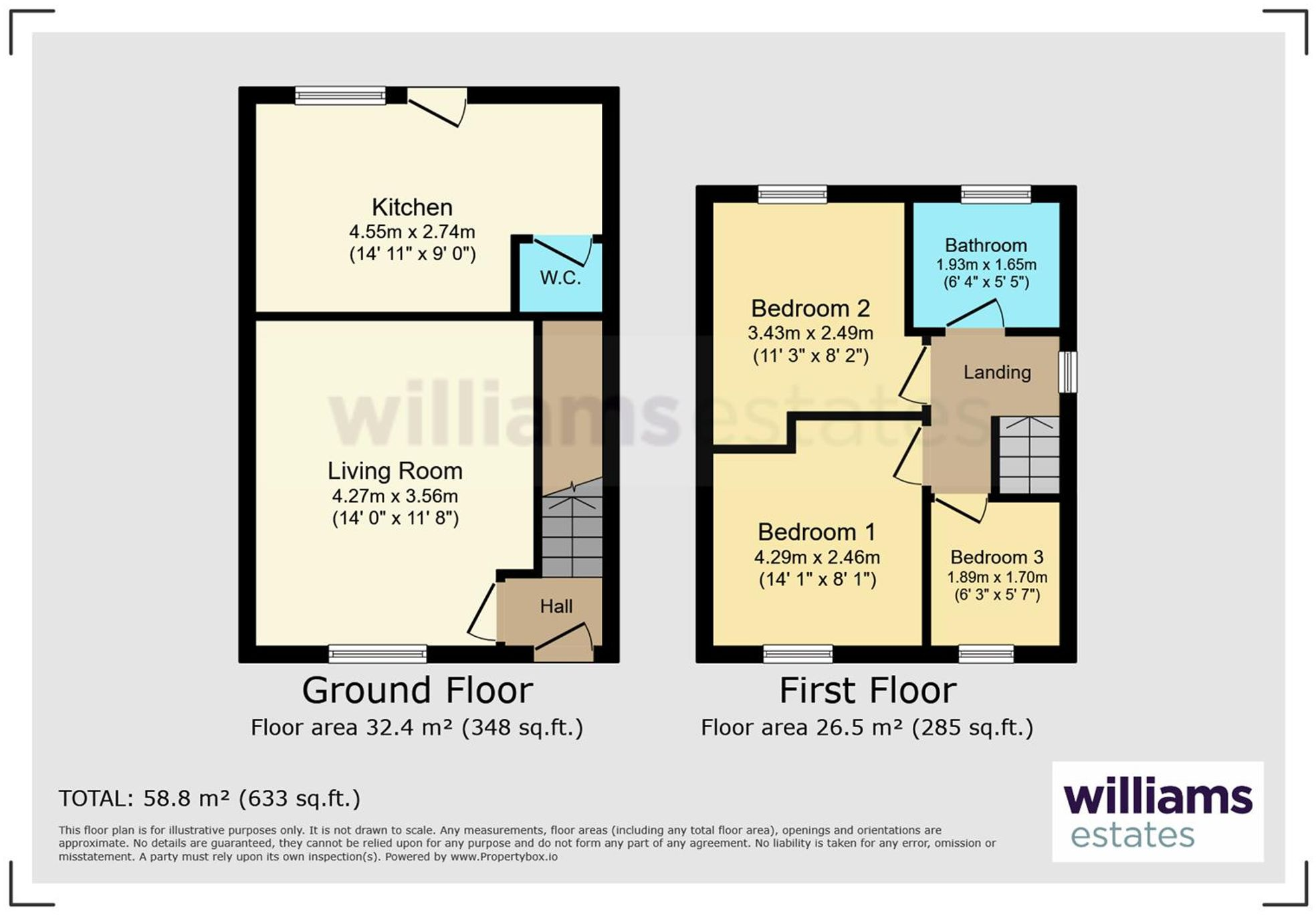 Ffordd Maes Yr Haf, Prestatyn, LL19 floorplan