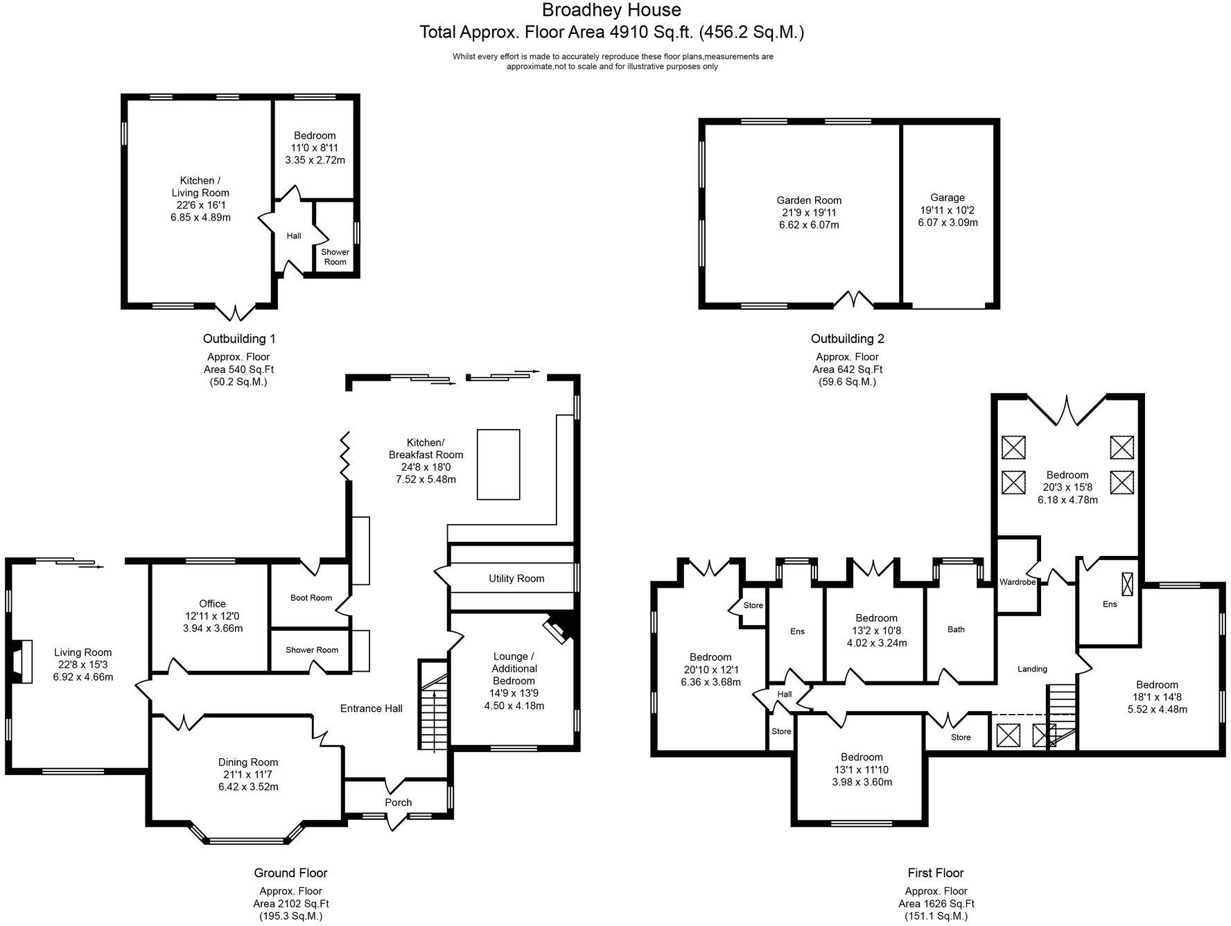 Hall Lane, Mawdesley, L40 floorplan