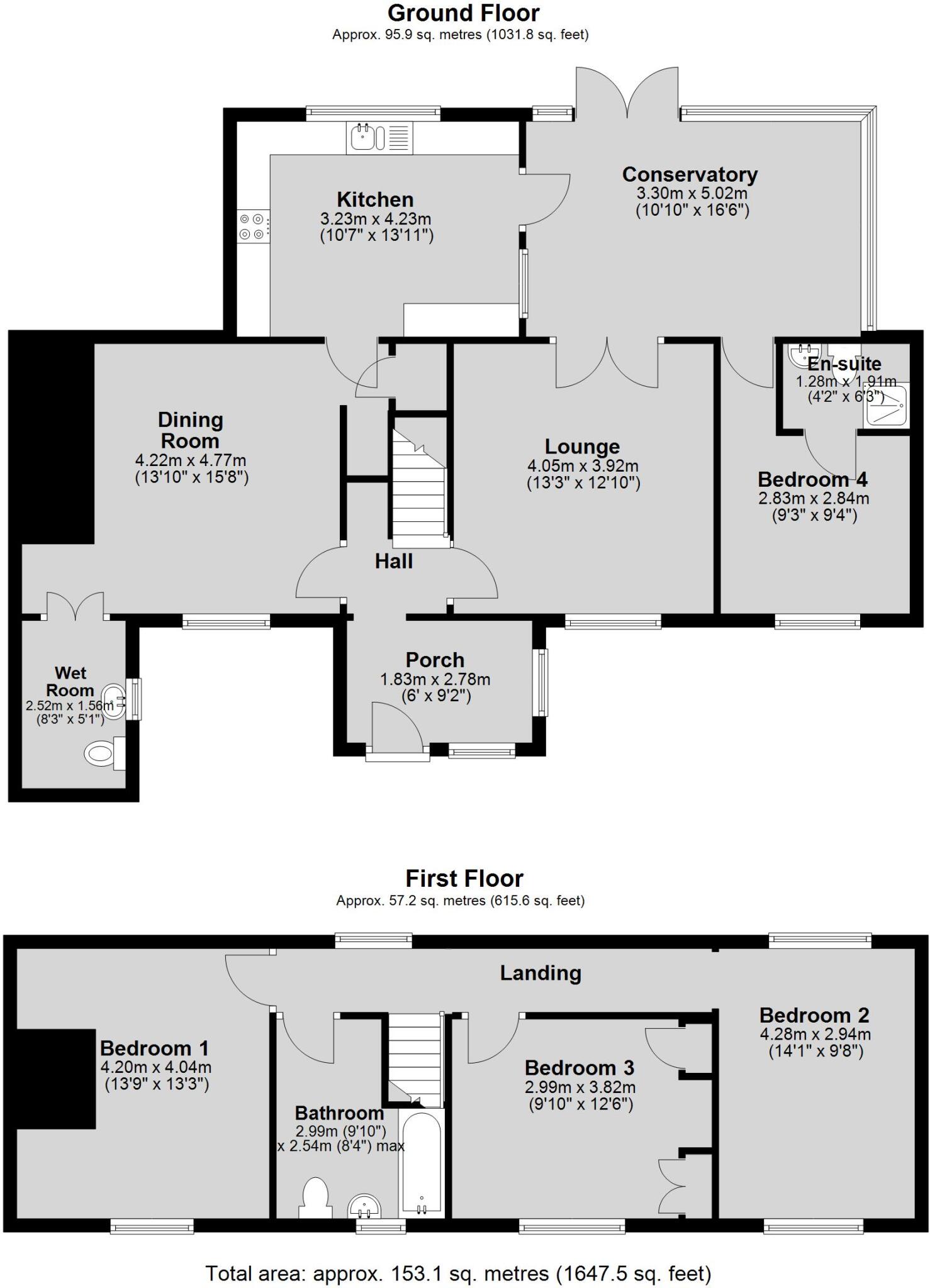 Glentham, Market Rasen floorplan