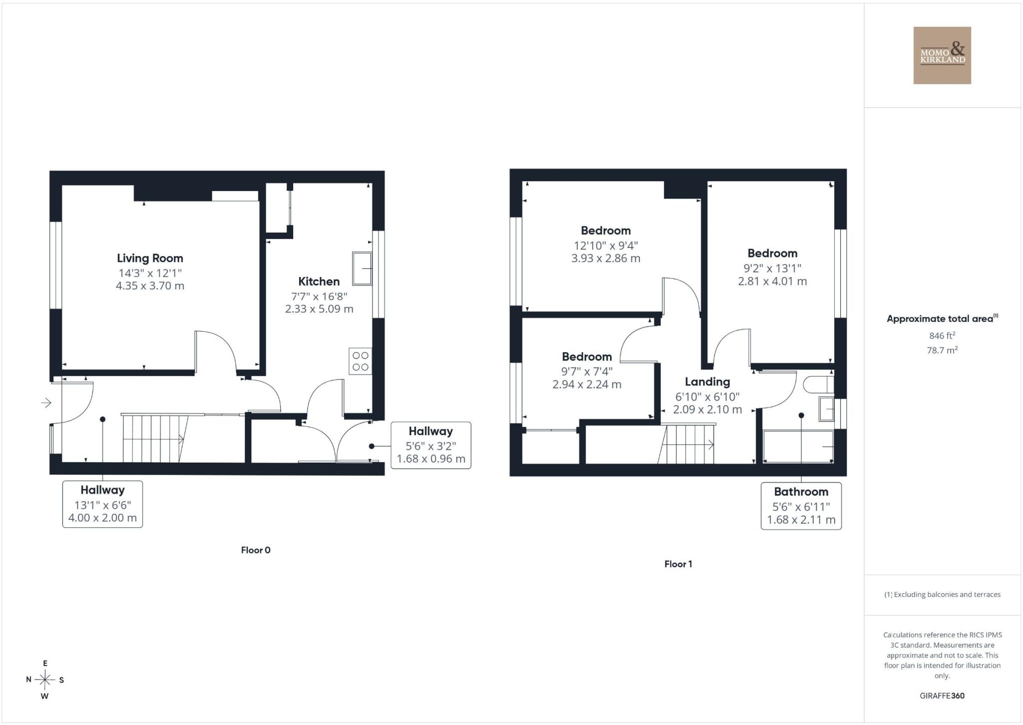 Noble Road, Bellshill floorplan