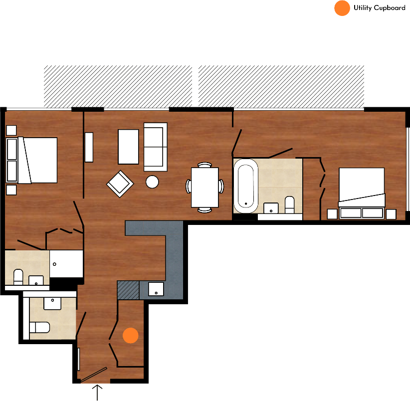 West Marches, Victoria Way, Woking, Surrey floorplan