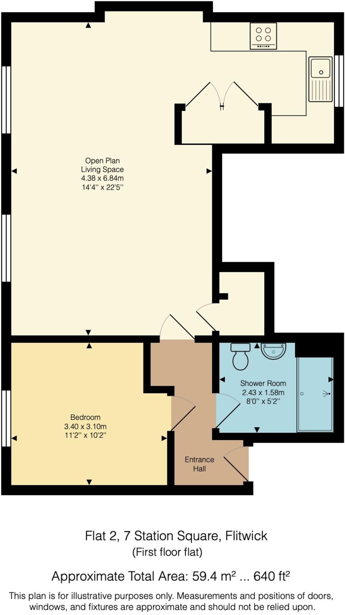 Station Square, Flitwick, MK45 floorplan