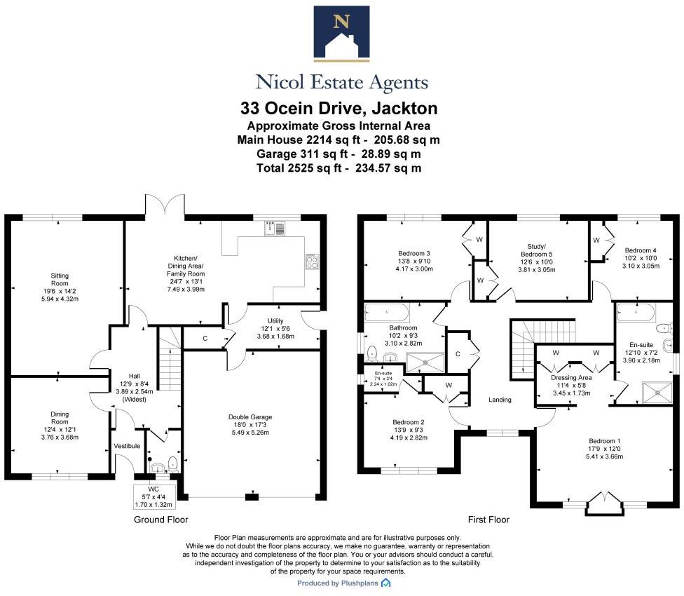 Ocein Drive, Jackton floorplan