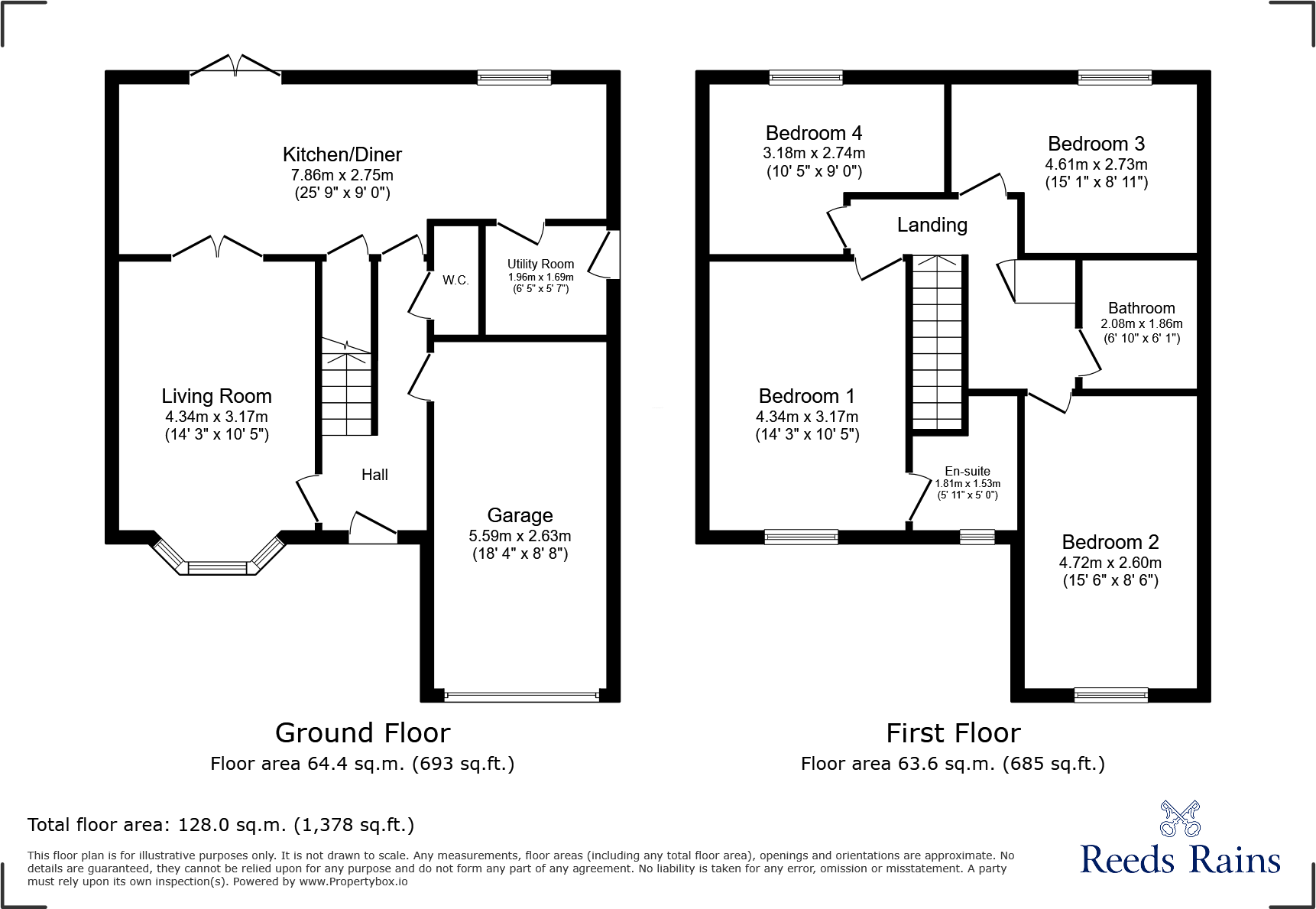 St. Davids Road, Liverpool, Merseyside, L14 floorplan