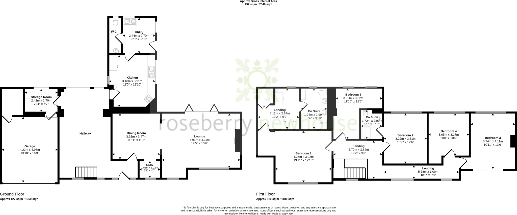 North End, Hutton Rudby, Yarm, North Yorkshire floorplan