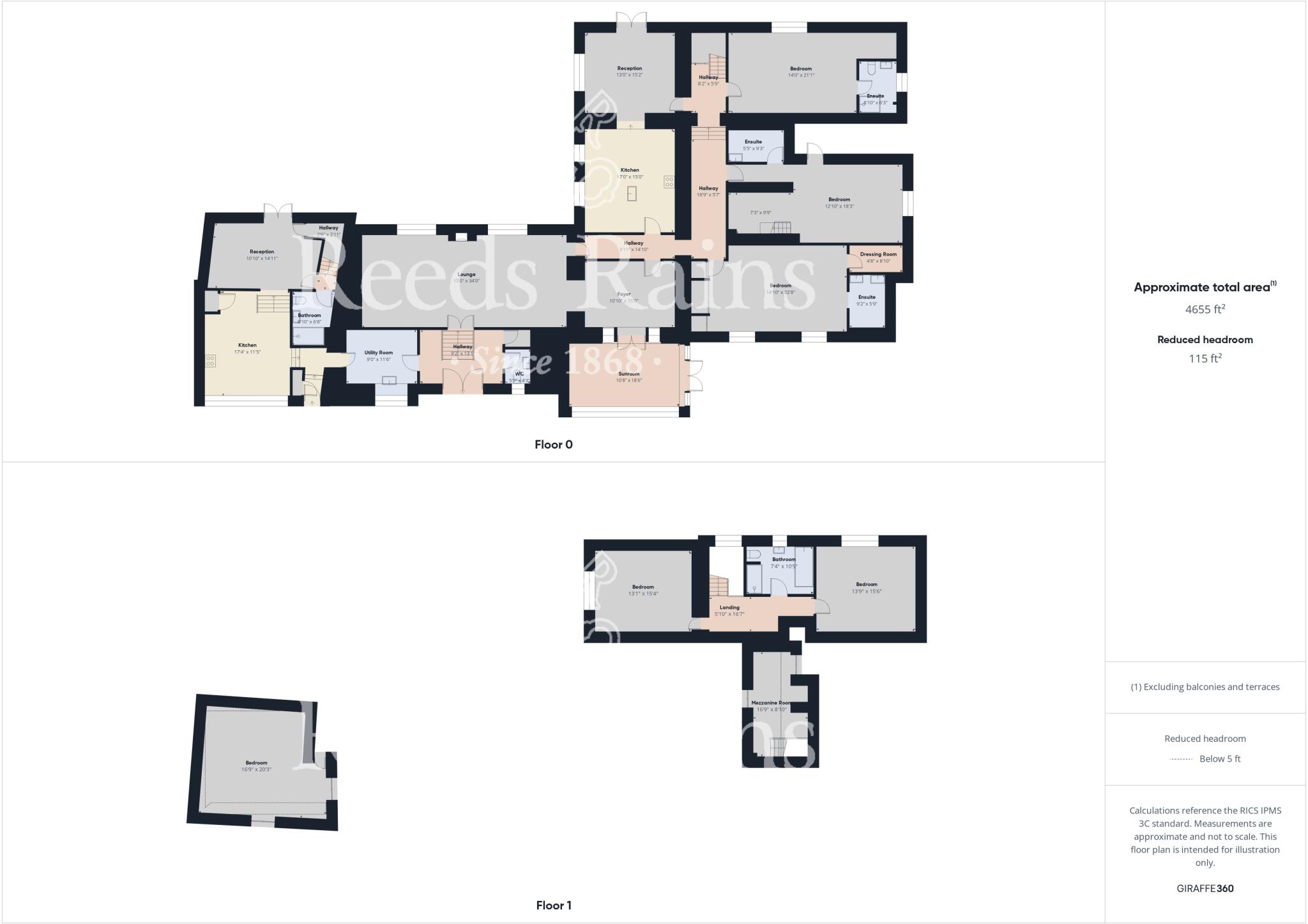 Thistleflat House, High West Road, Crook, Durham, DL15 floorplan