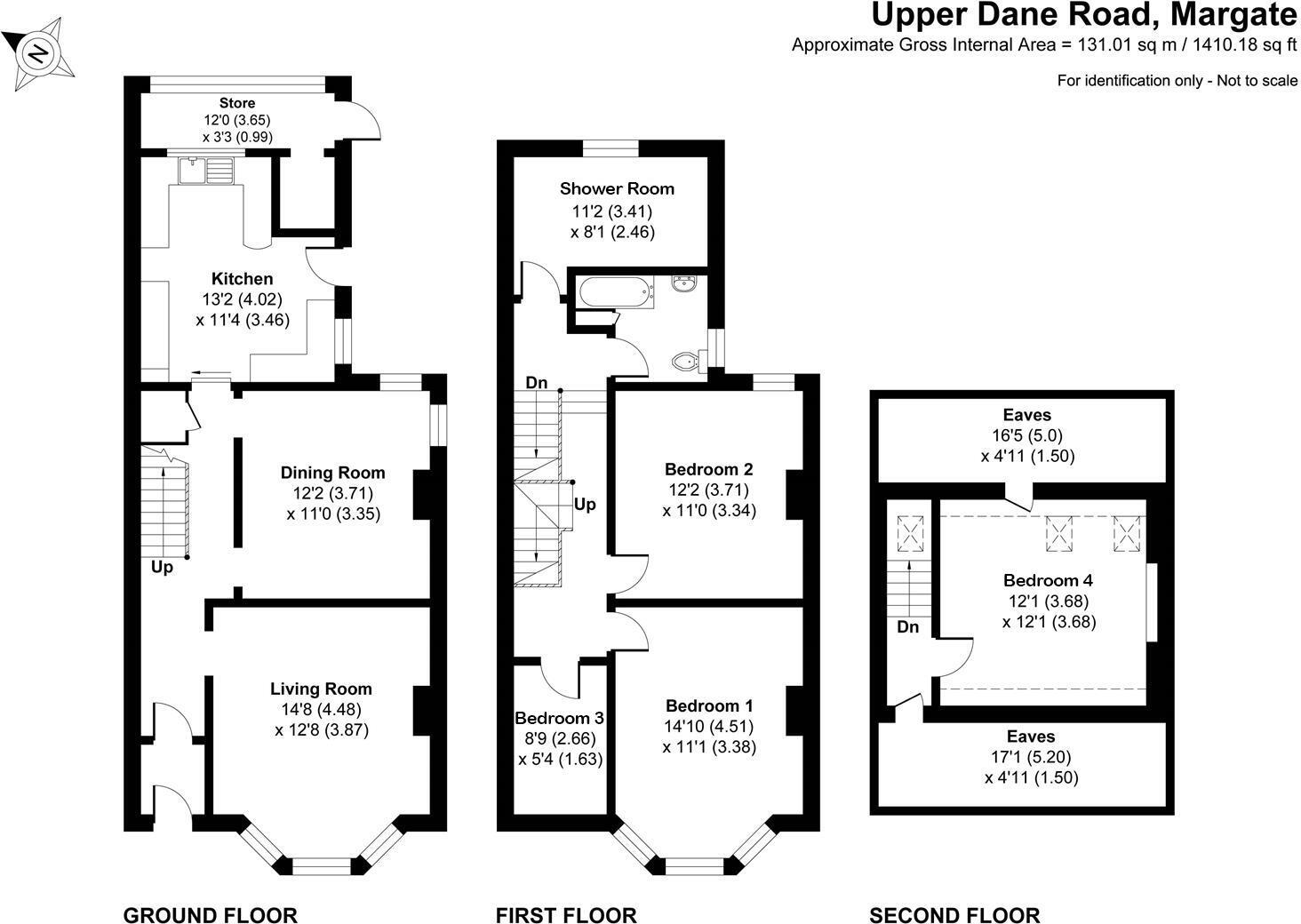 Upper Dane Road, Margate floorplan
