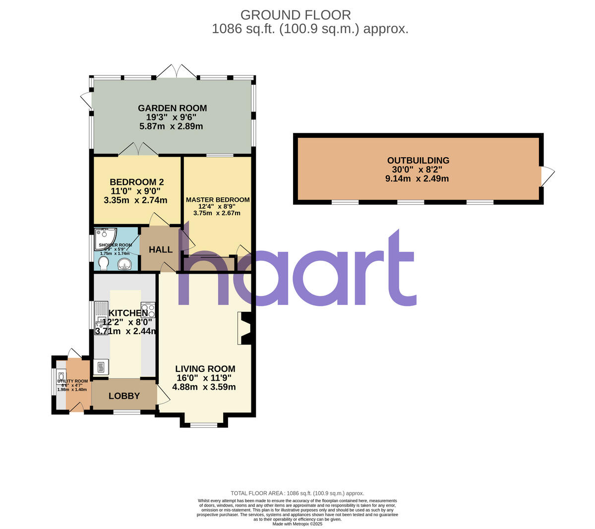 Parkside, Little Paxton floorplan