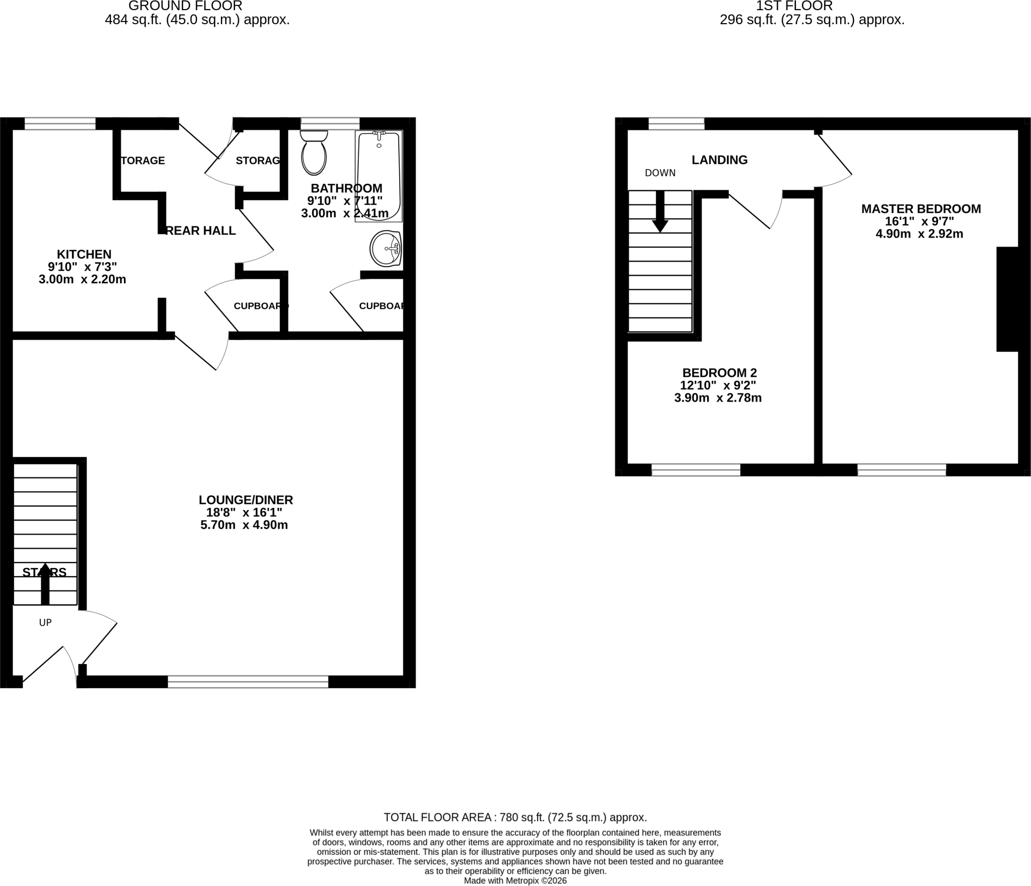 Rosalind Street, Ashington, NE63 floorplan