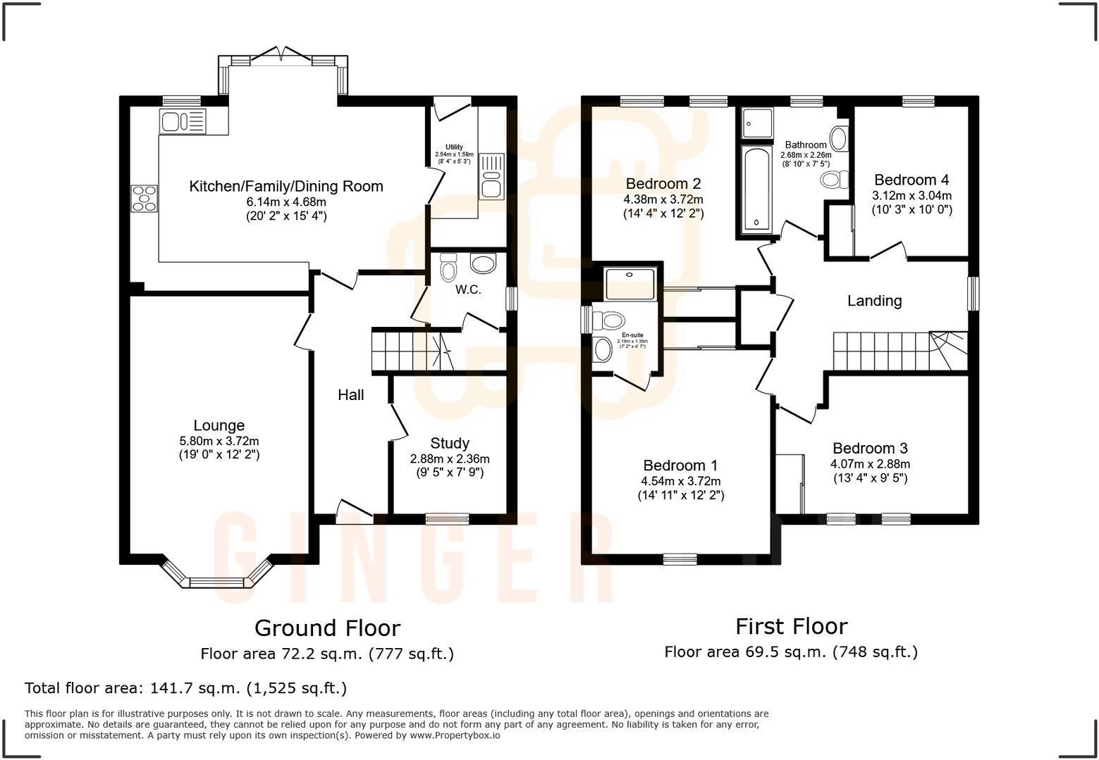 Peregrine Way, Wixams floorplan