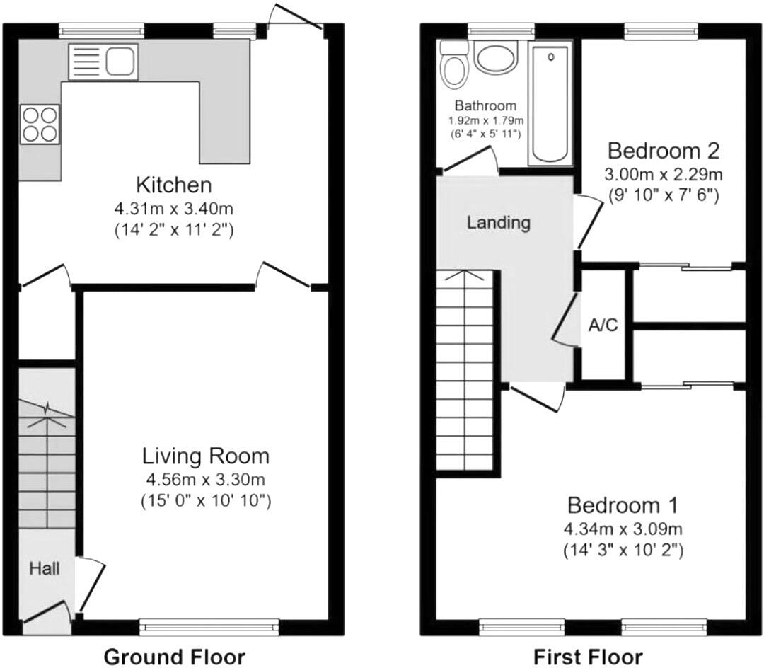 Chestnut Mews, Melksham, Wiltshire floorplan
