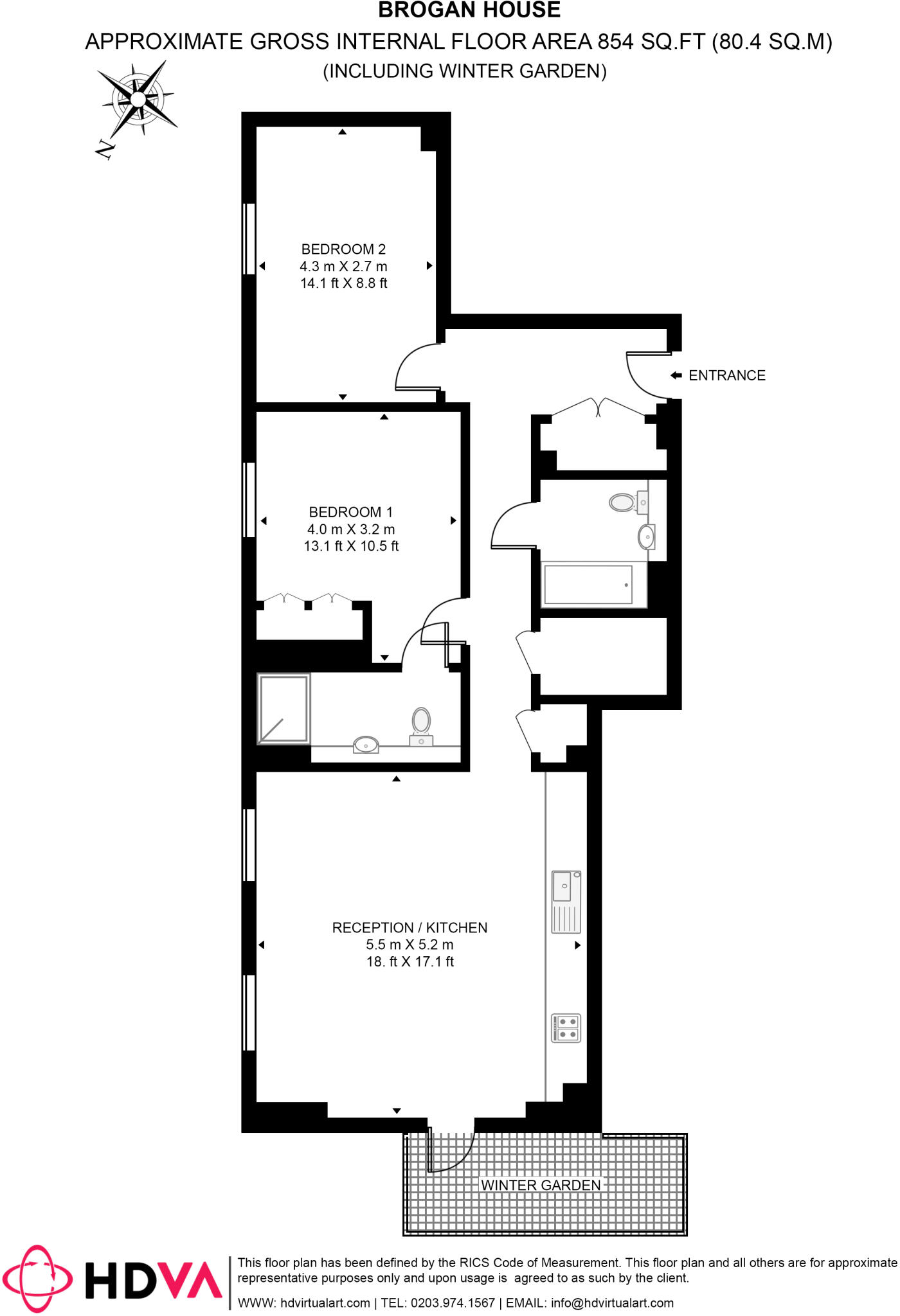St. Josephs Street London SW8 floorplan