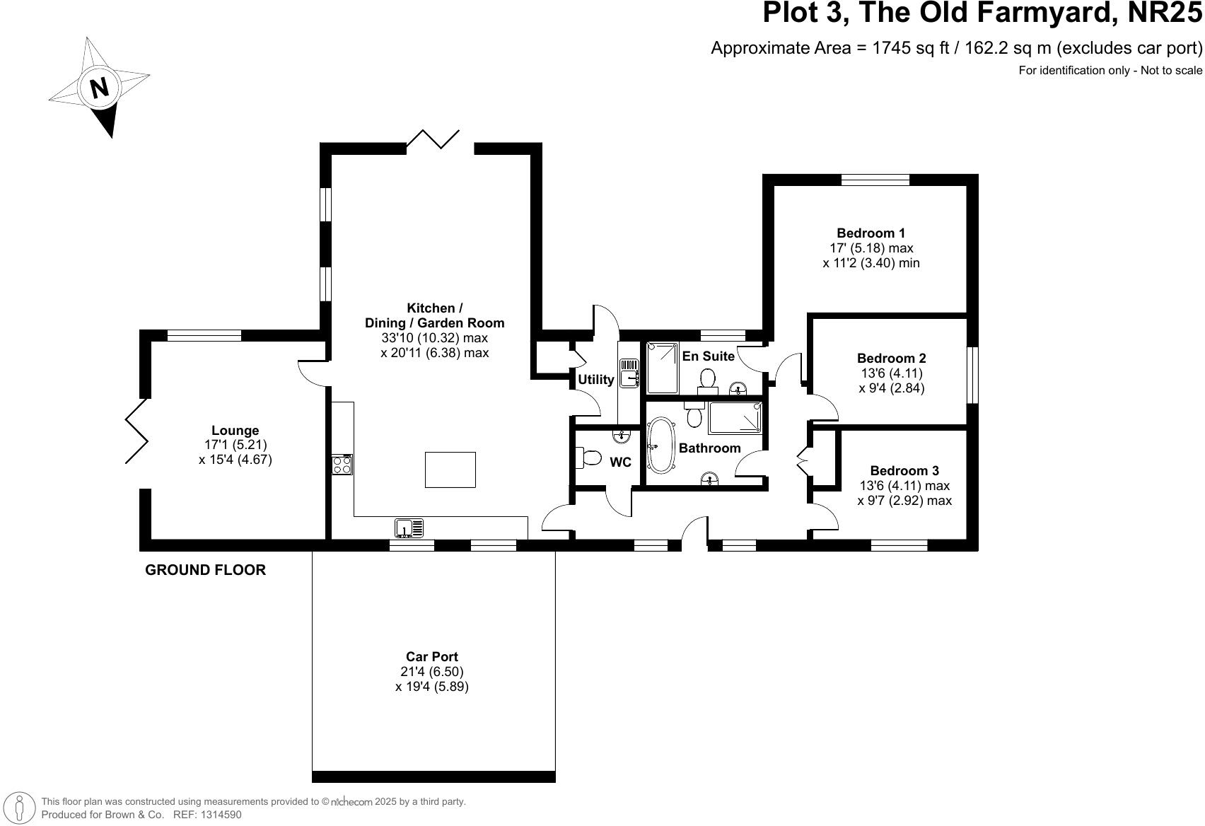 The Old Farmyard, Baconsthorpe, Holt, Norfolk, NR25 floorplan