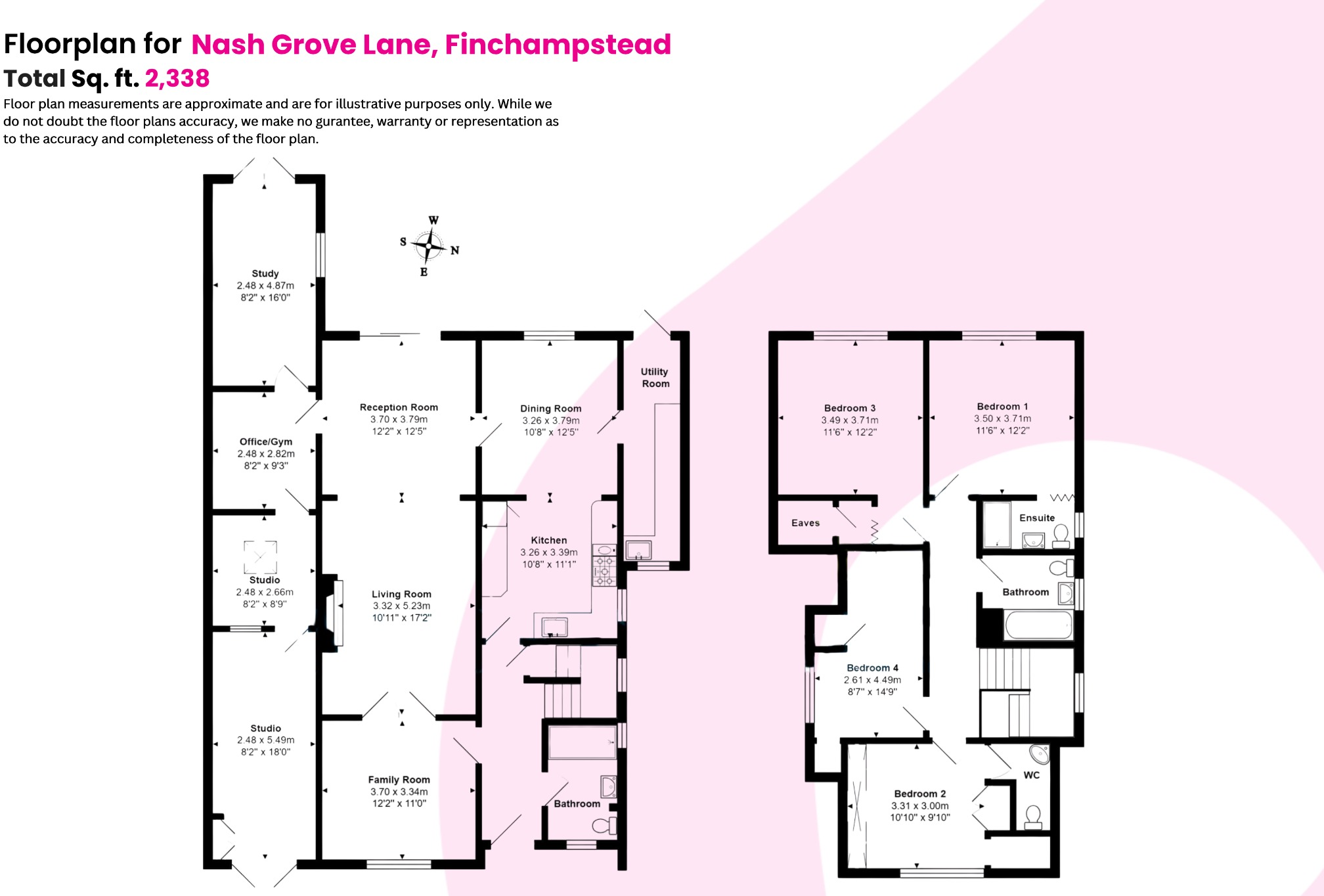 Nash Grove Lane, Finchampstead, Wokingham, Berkshire, RG40 floorplan