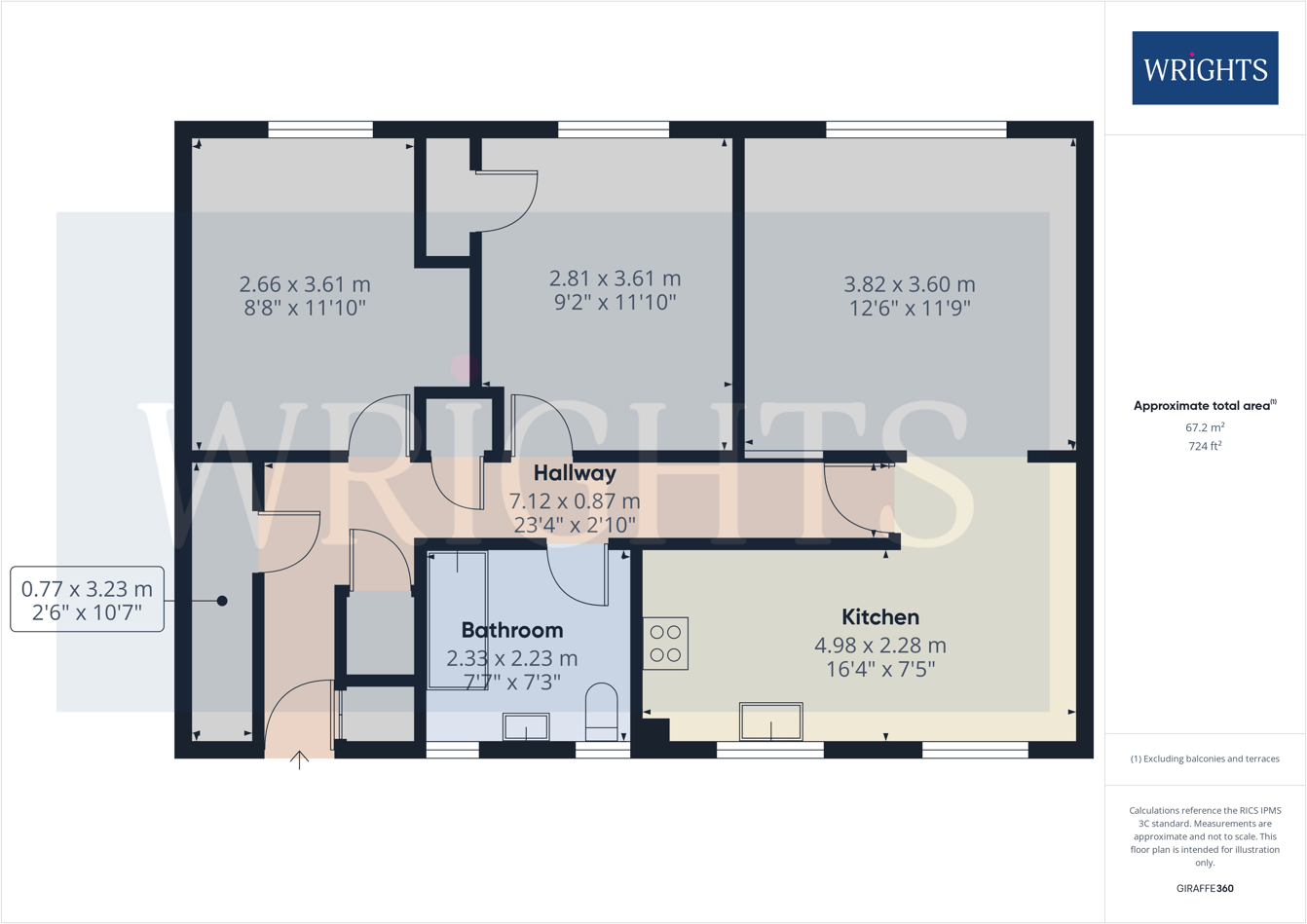 Kingscroft, Welwyn Garden City, AL7 floorplan