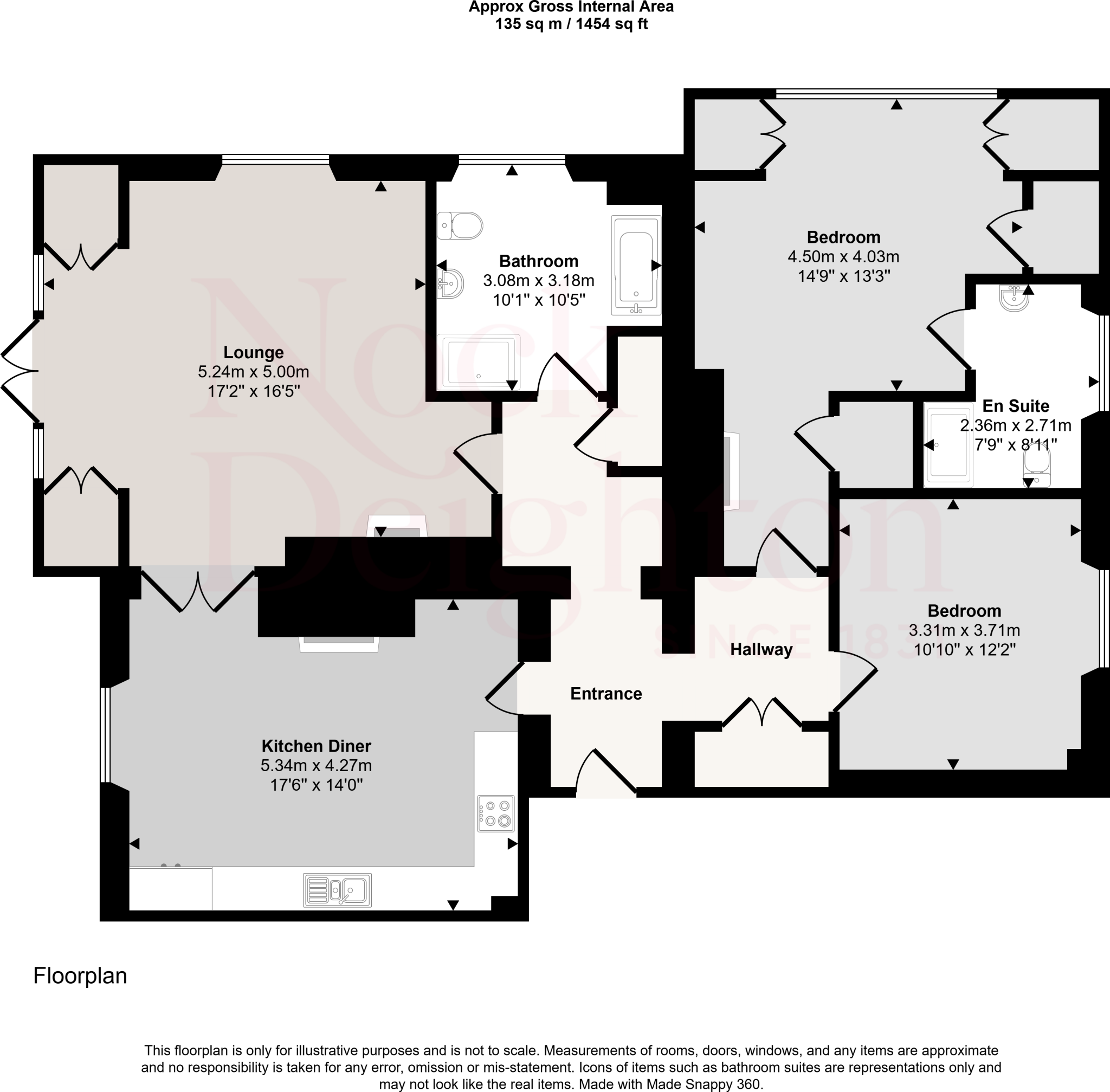 Ashford Carbonel, Ludlow floorplan