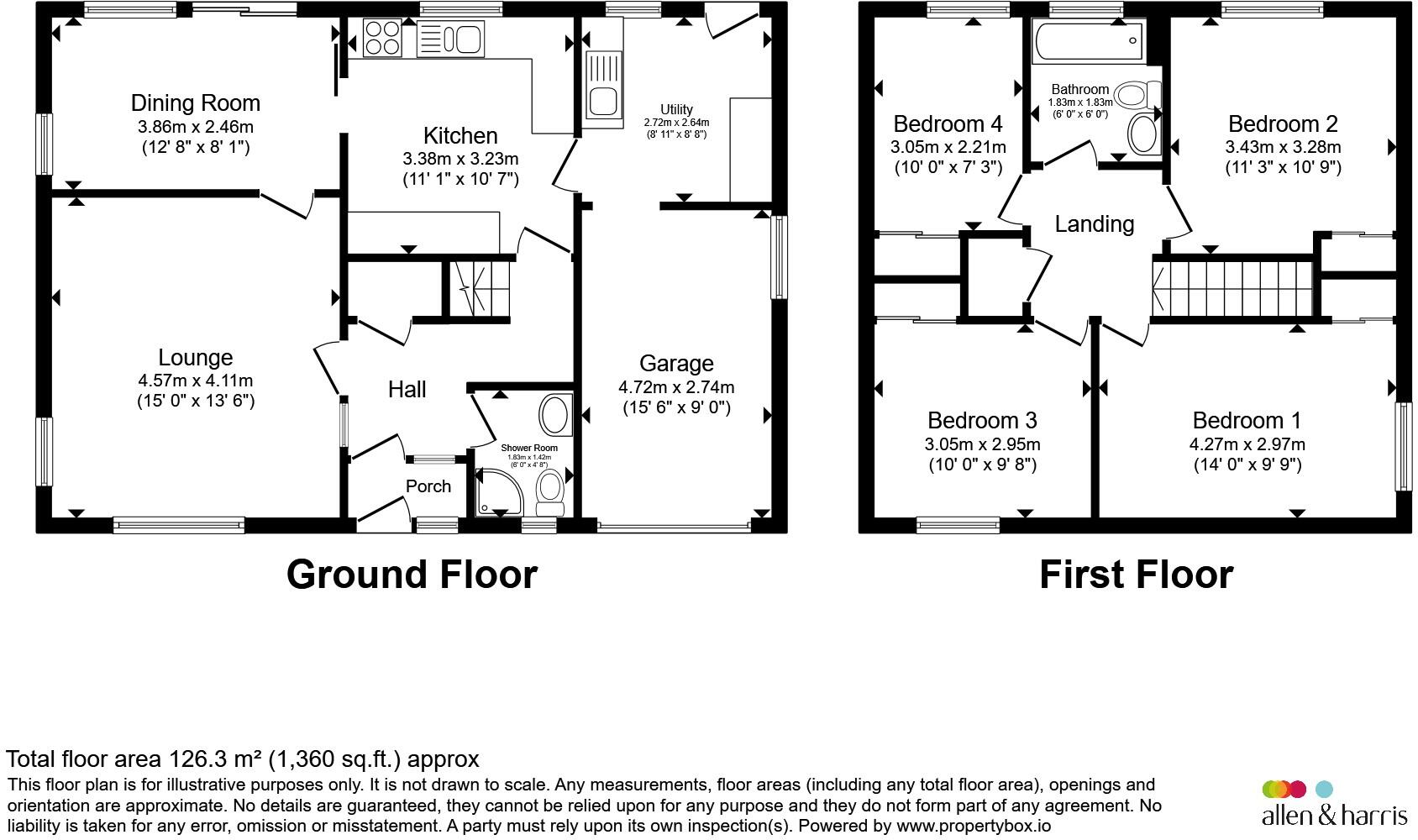 Springfield Close, CORSHAM floorplan