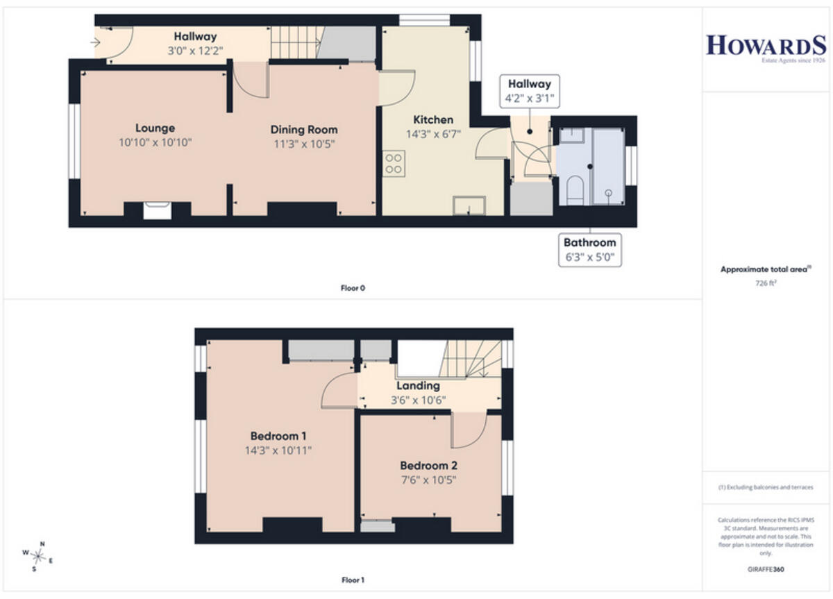 Walmer Road, Lowestoft floorplan